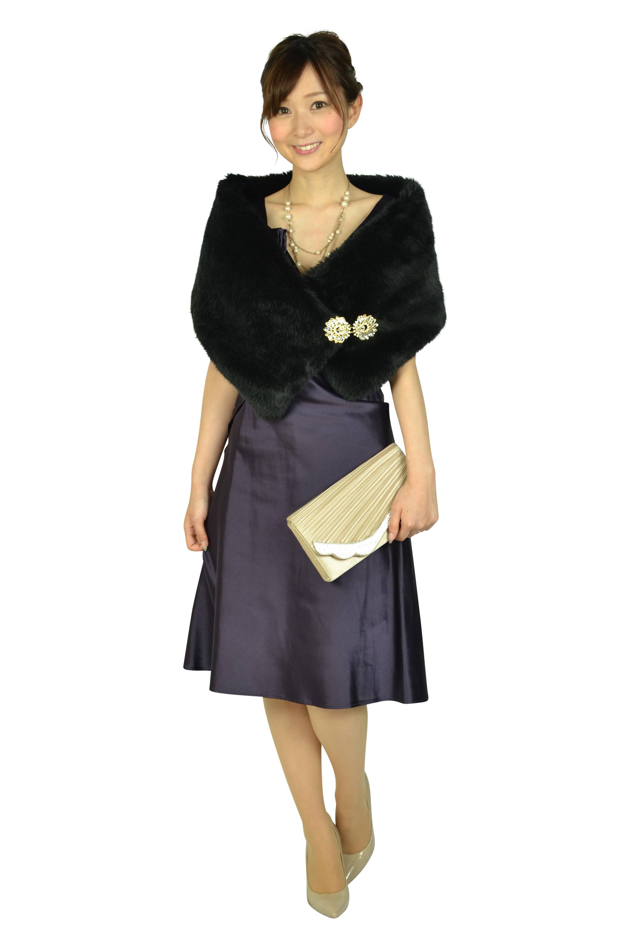 華奢ゴールドパールネックレス