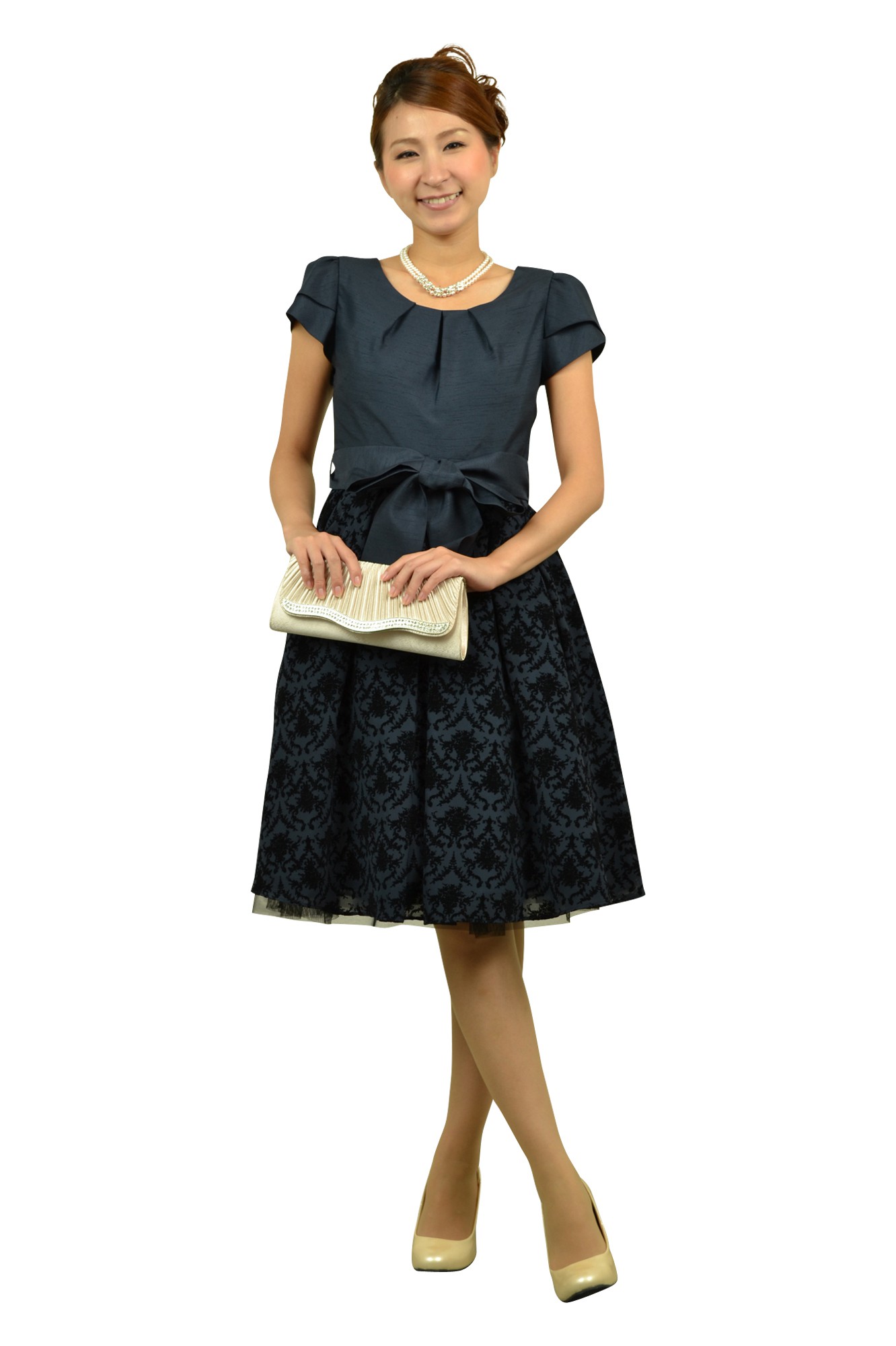 エレガントベージュバッグ