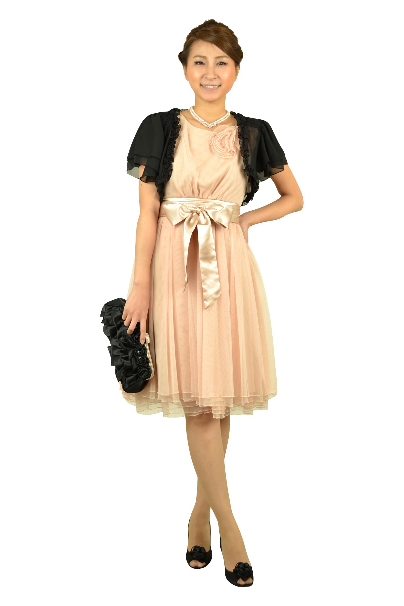 フレアブラックボレロ