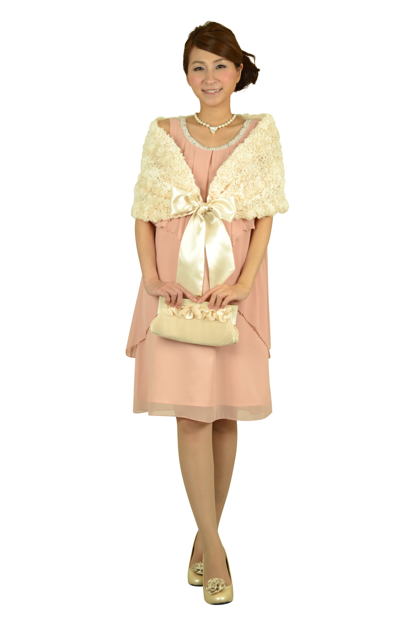 ライトピンクビジュドレス