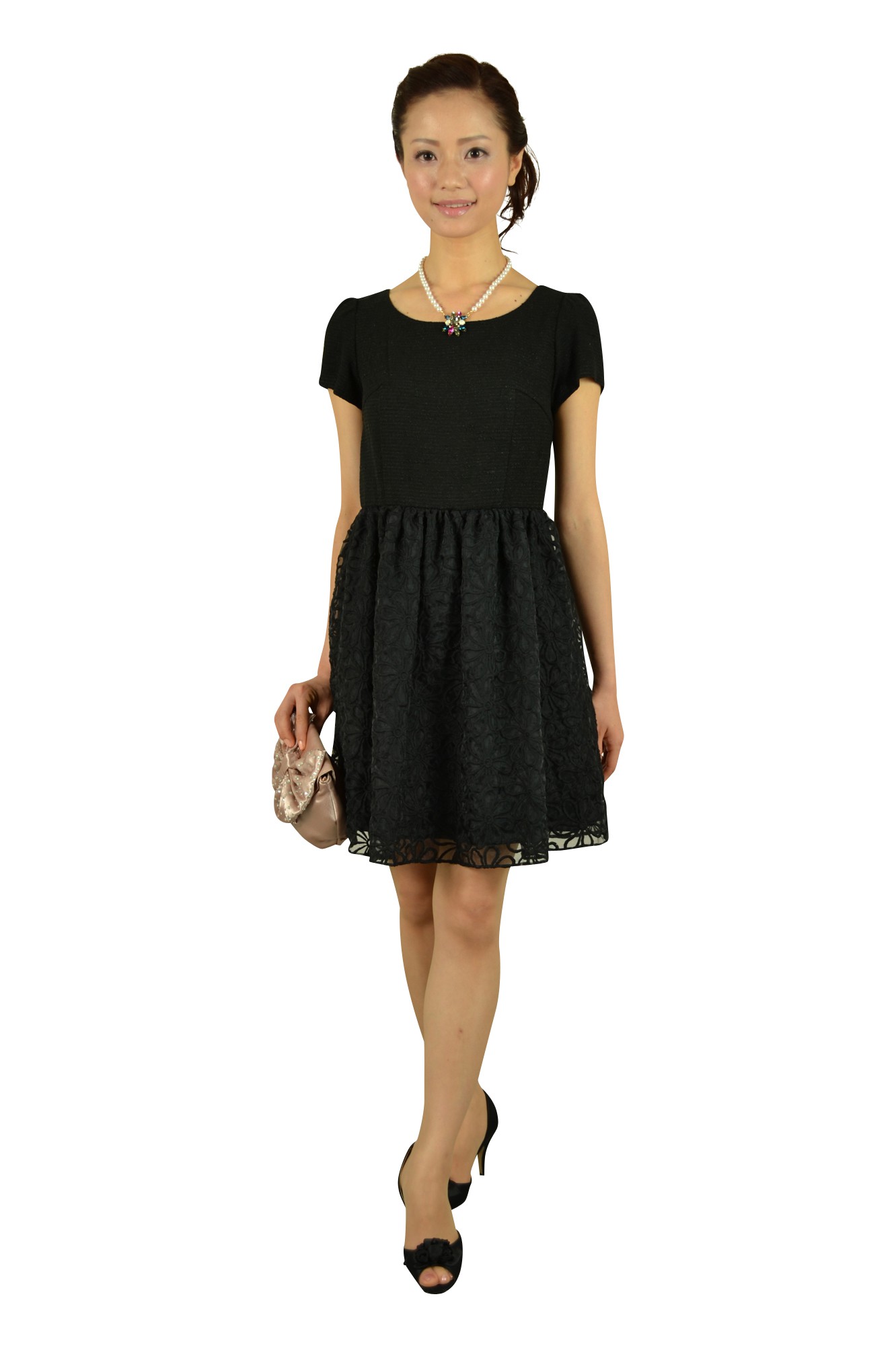 ビッグリボンピンクバッグ