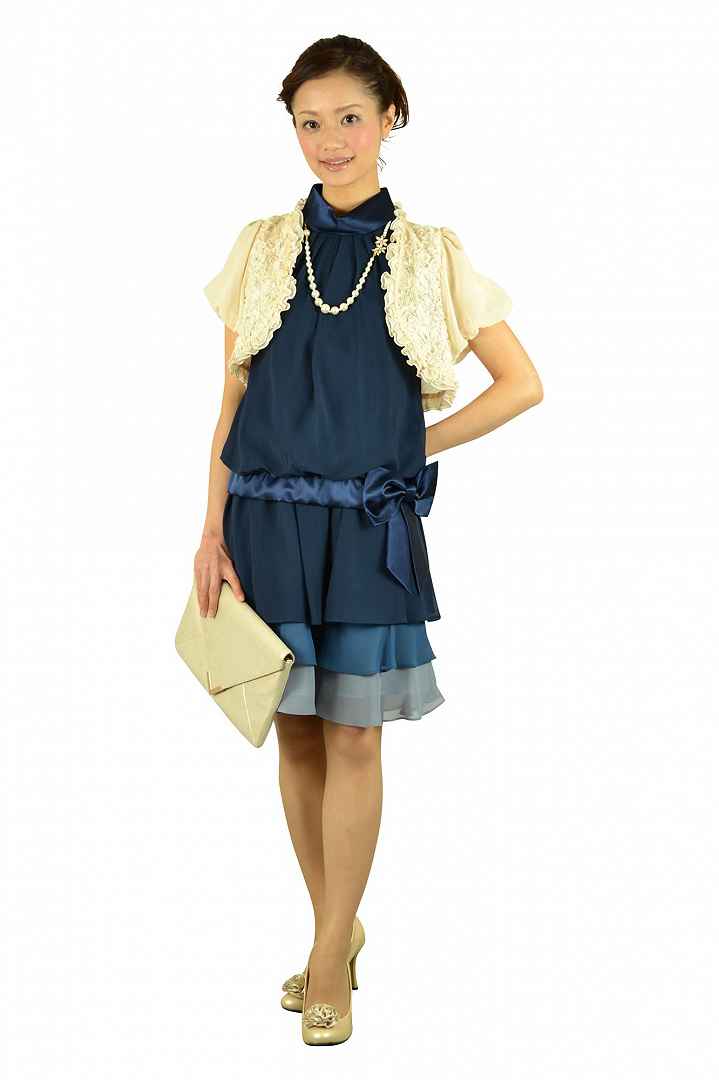 ブルーティアード2pcsドレス