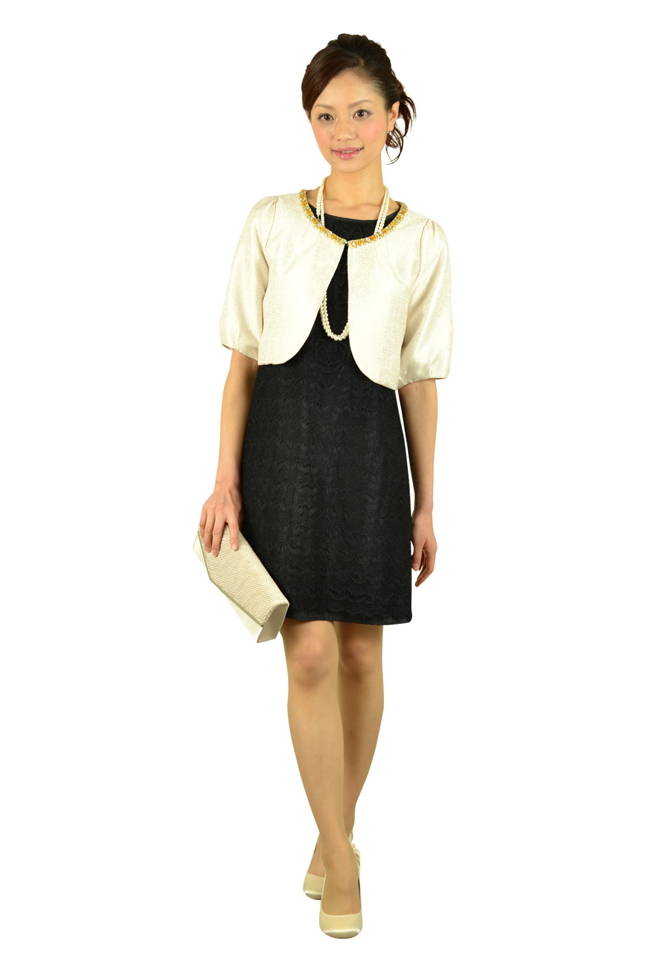 ノーカラービジュ付ジャレロシャンパン