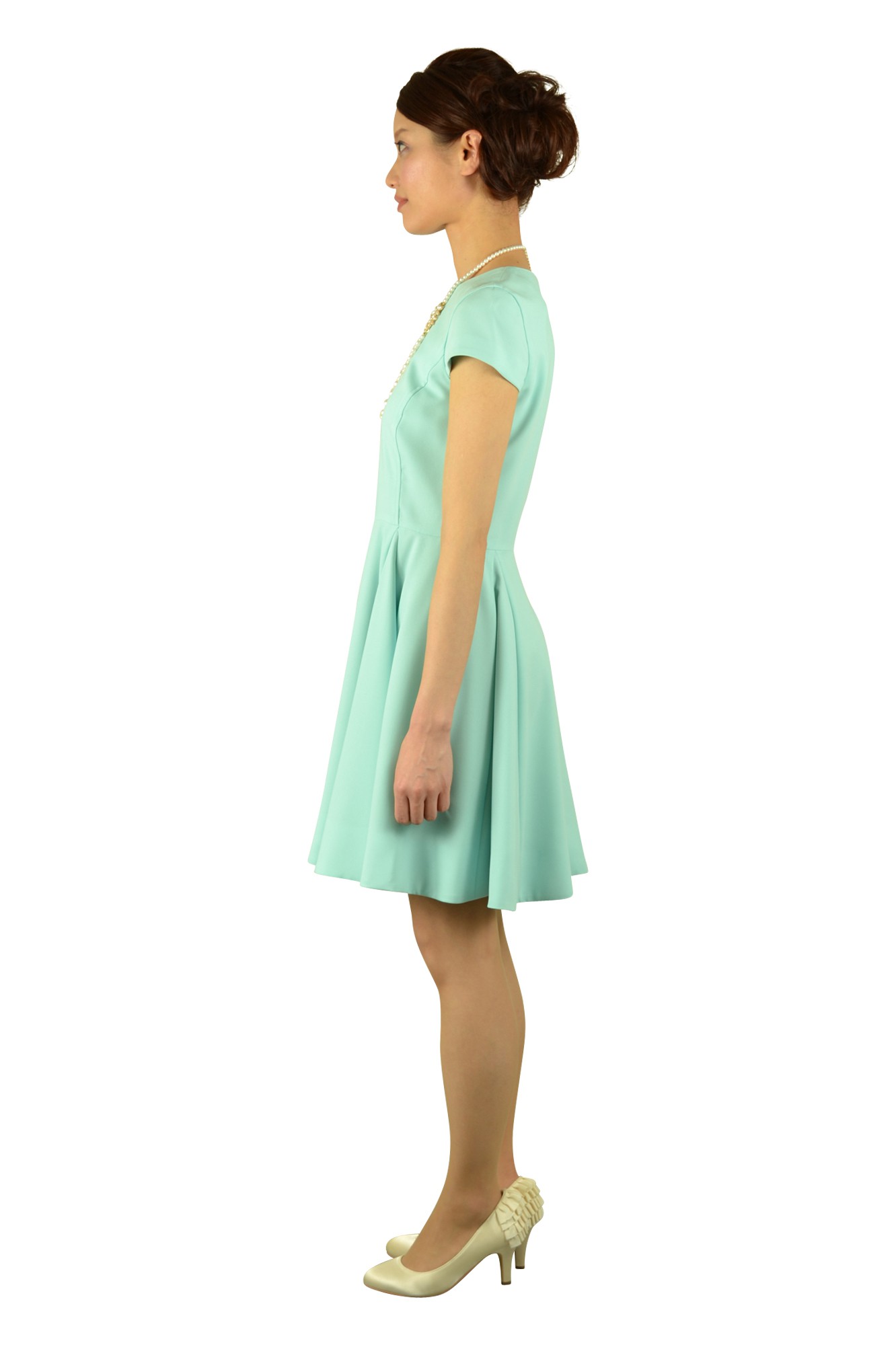 上品ミルキーブルードレス