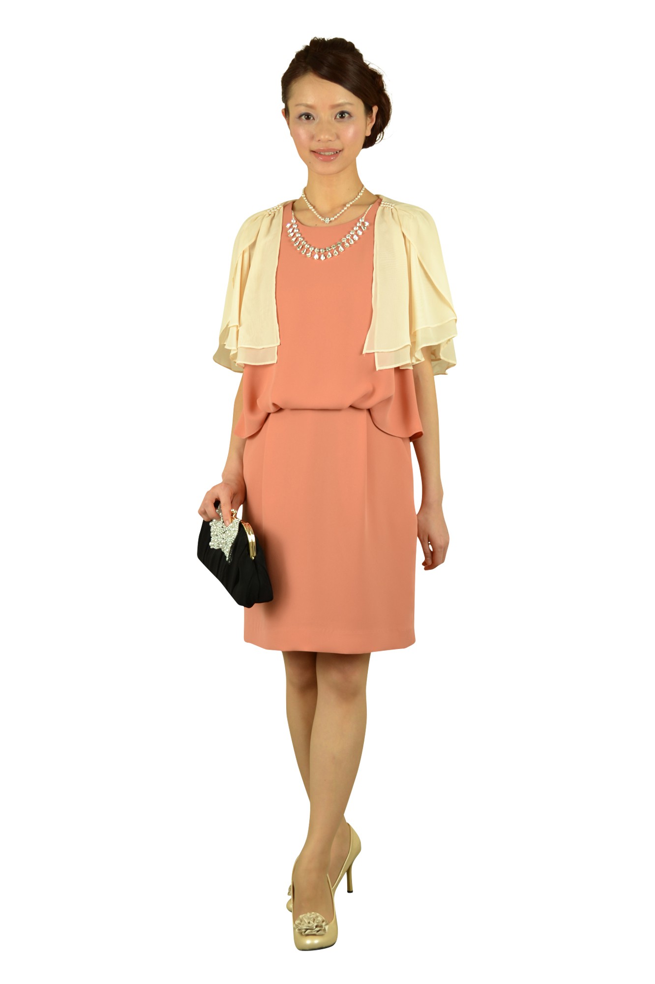 パールリボンブラックバッグ