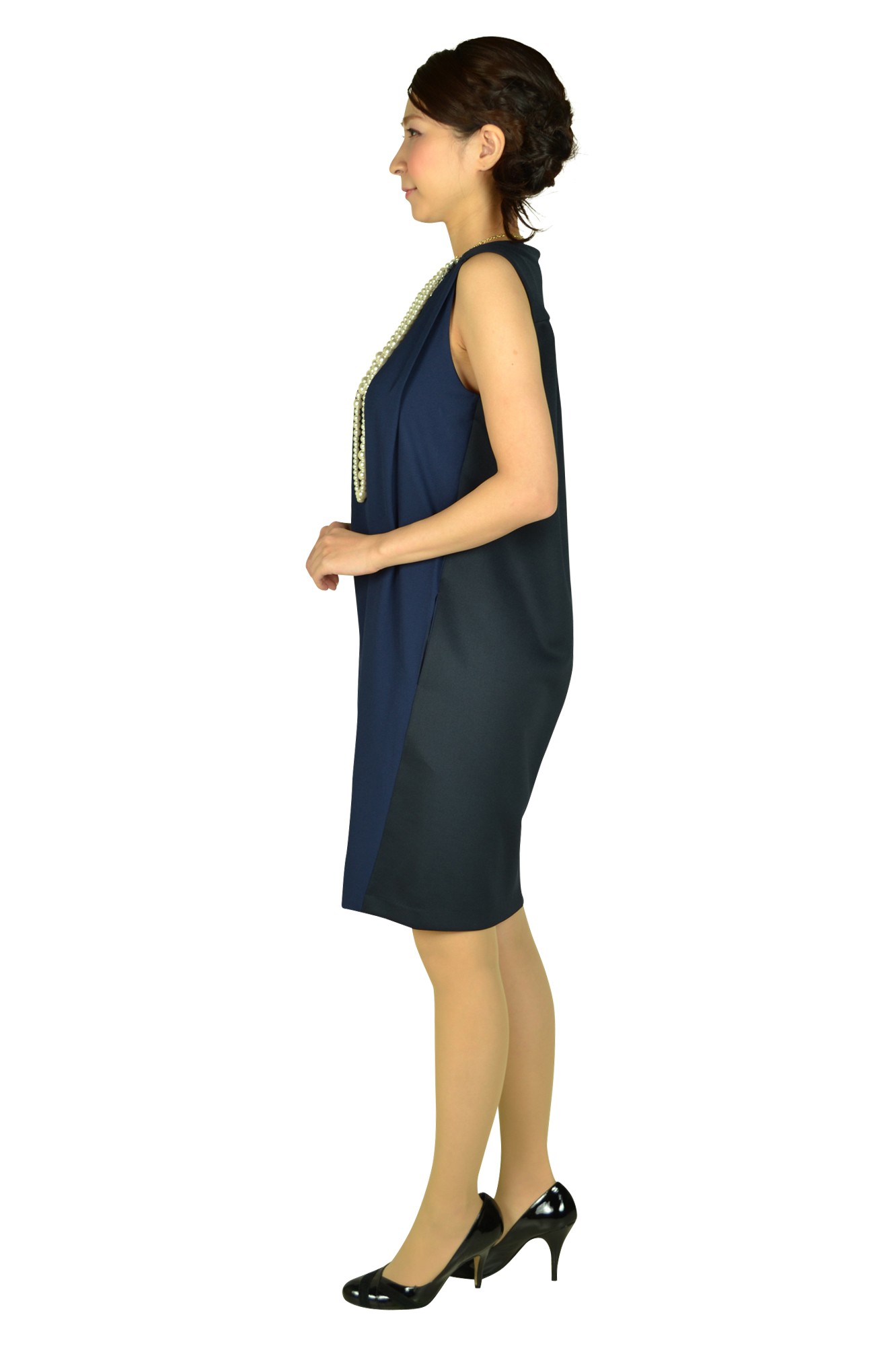 デザインビジュネイビードレス