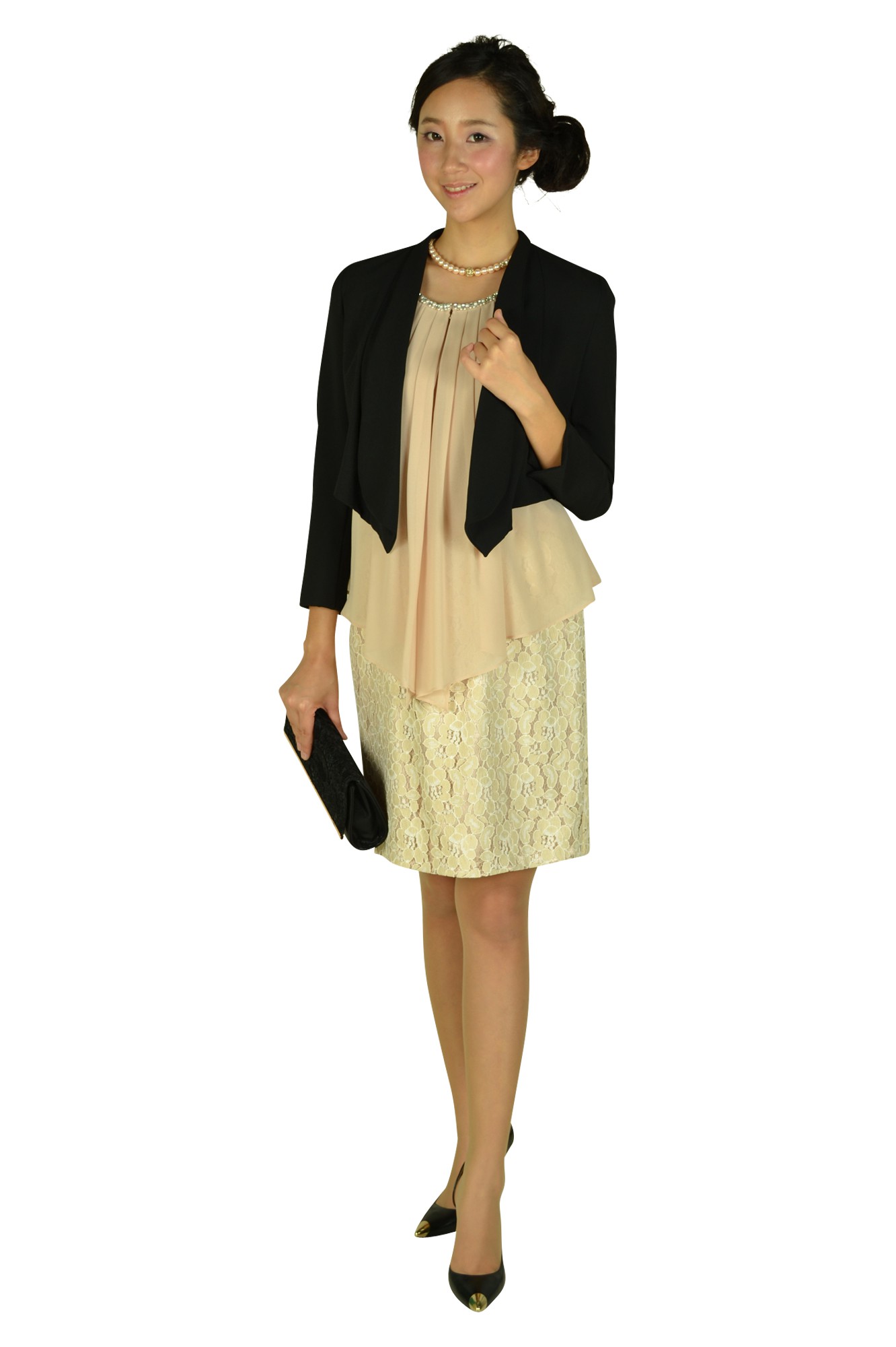 ブラックレースクラッチ