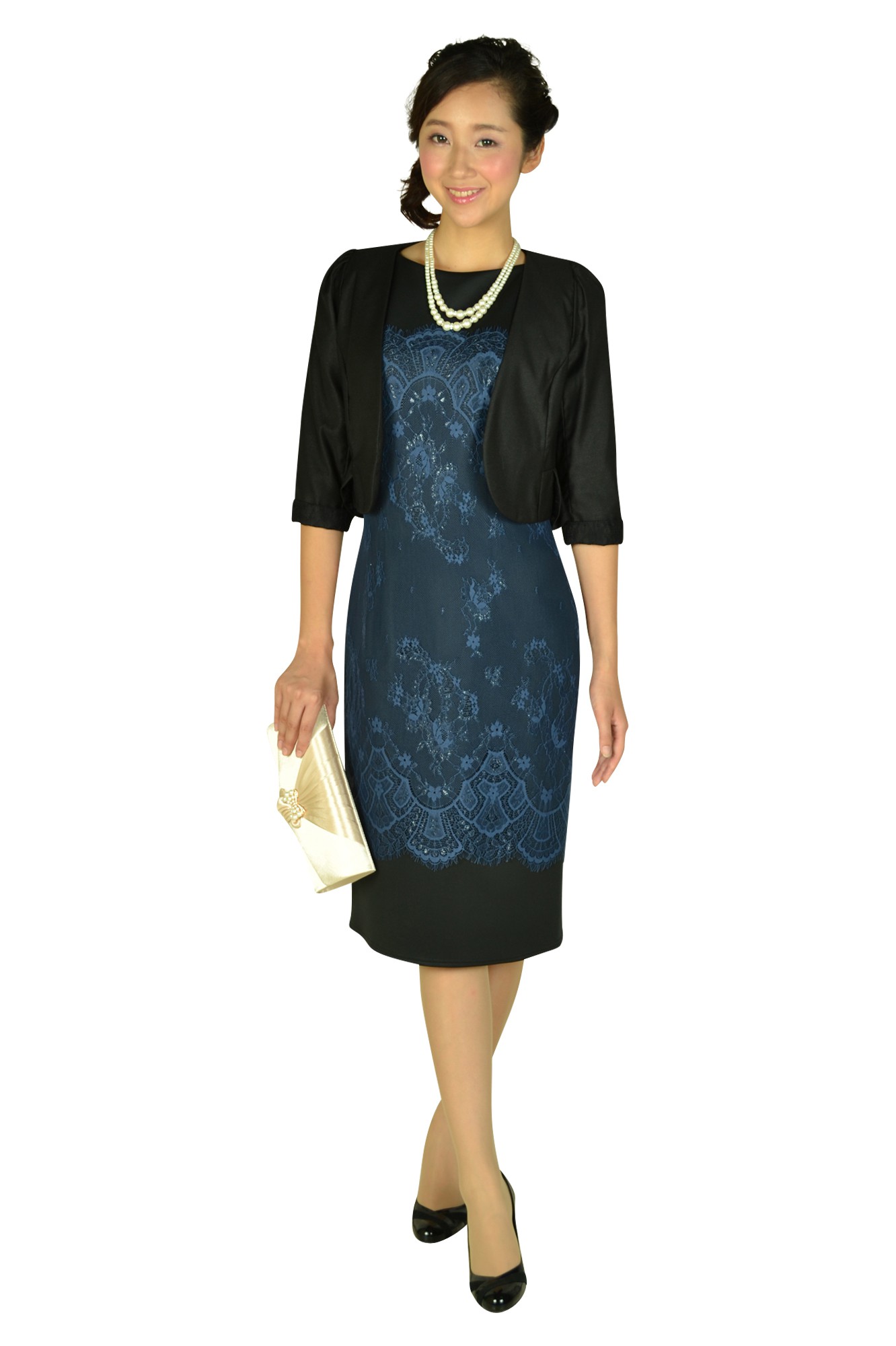 ブラックレースジャケット