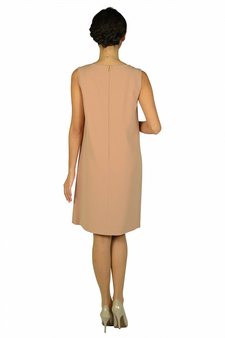 上質ピンクベージュドレス