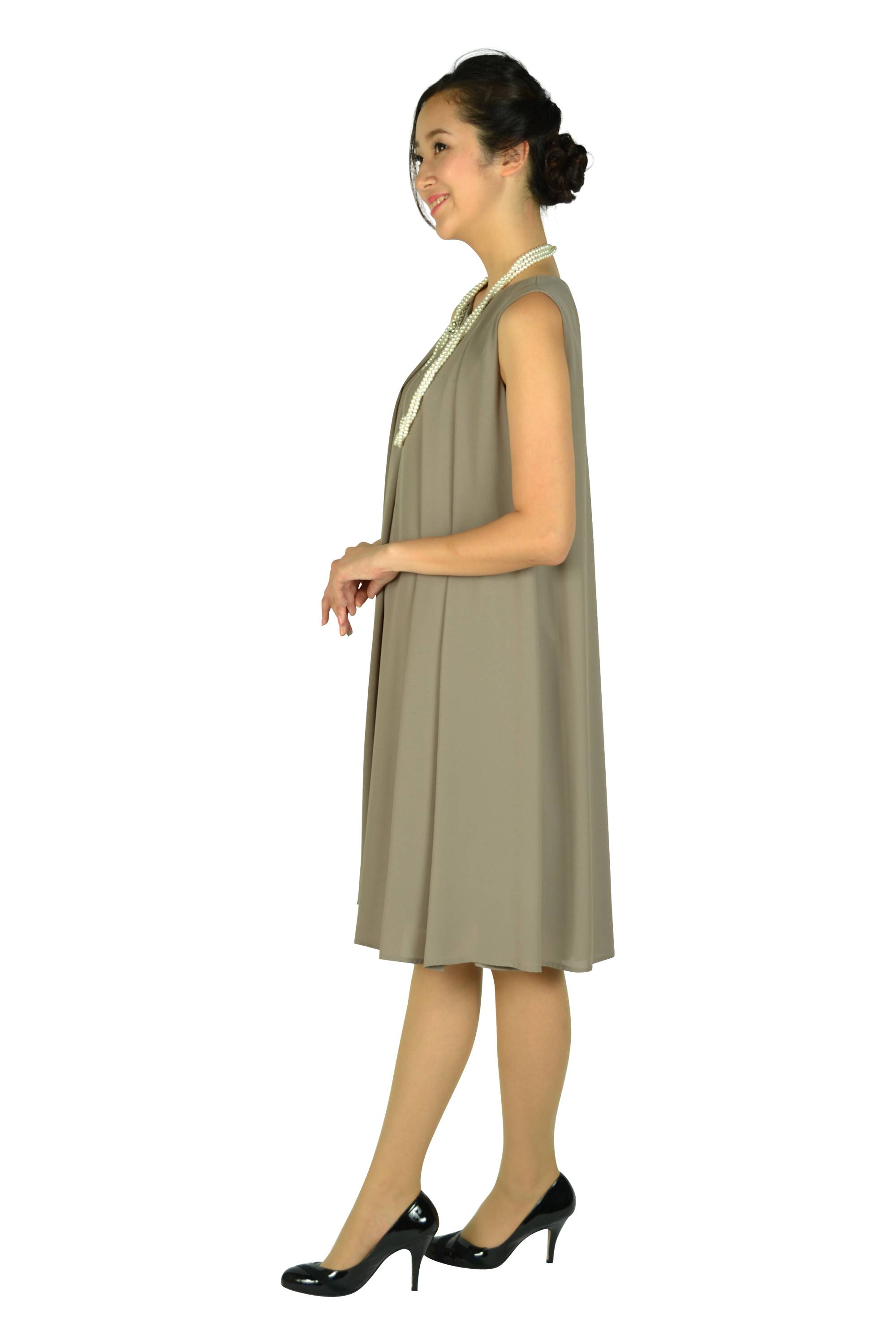 大人グレーAラインドレス