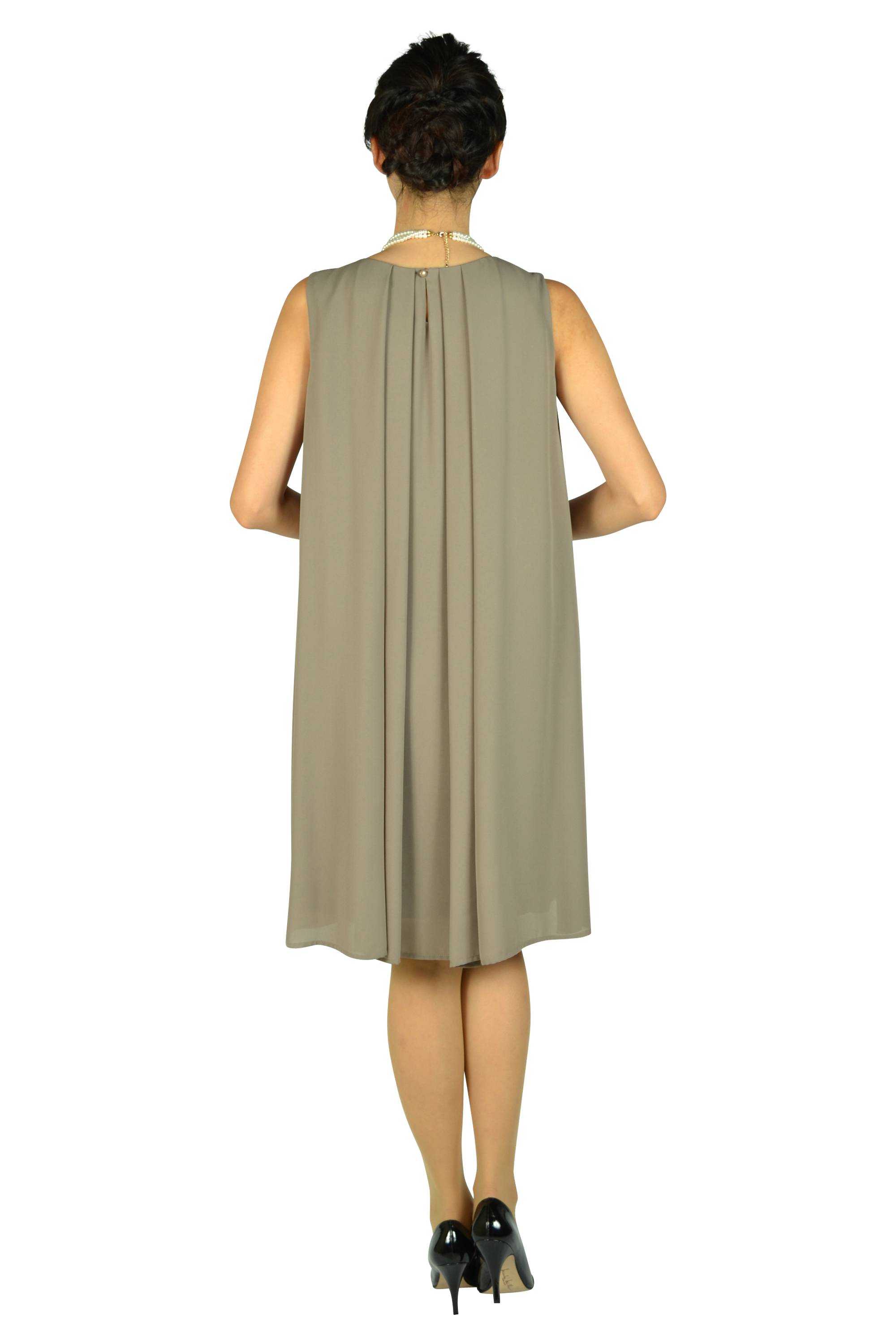 大人グレーAラインドレス