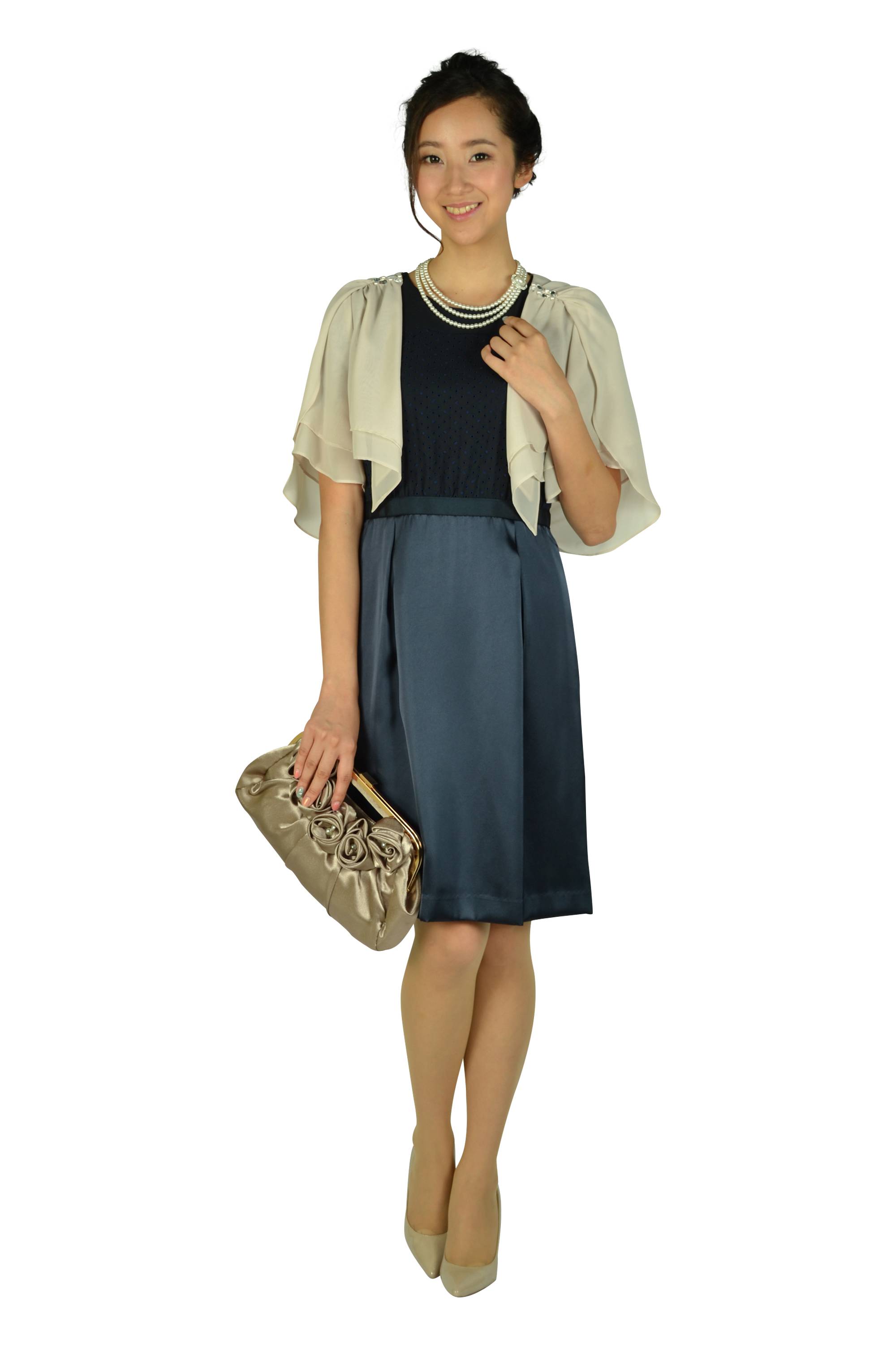 持ち手付き立体ローズモカバッグ