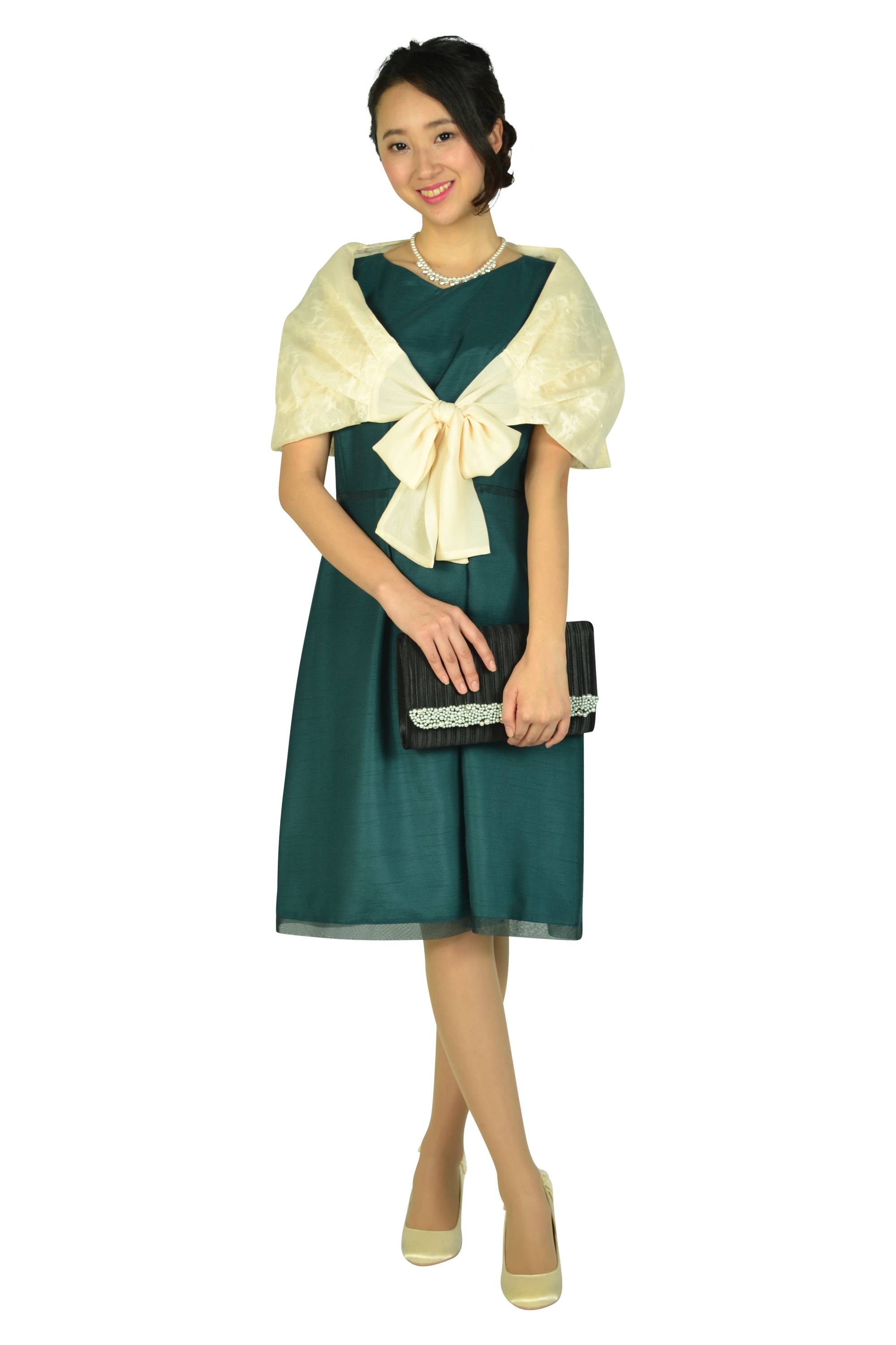 ボレロスタイルパールアイボリーショール