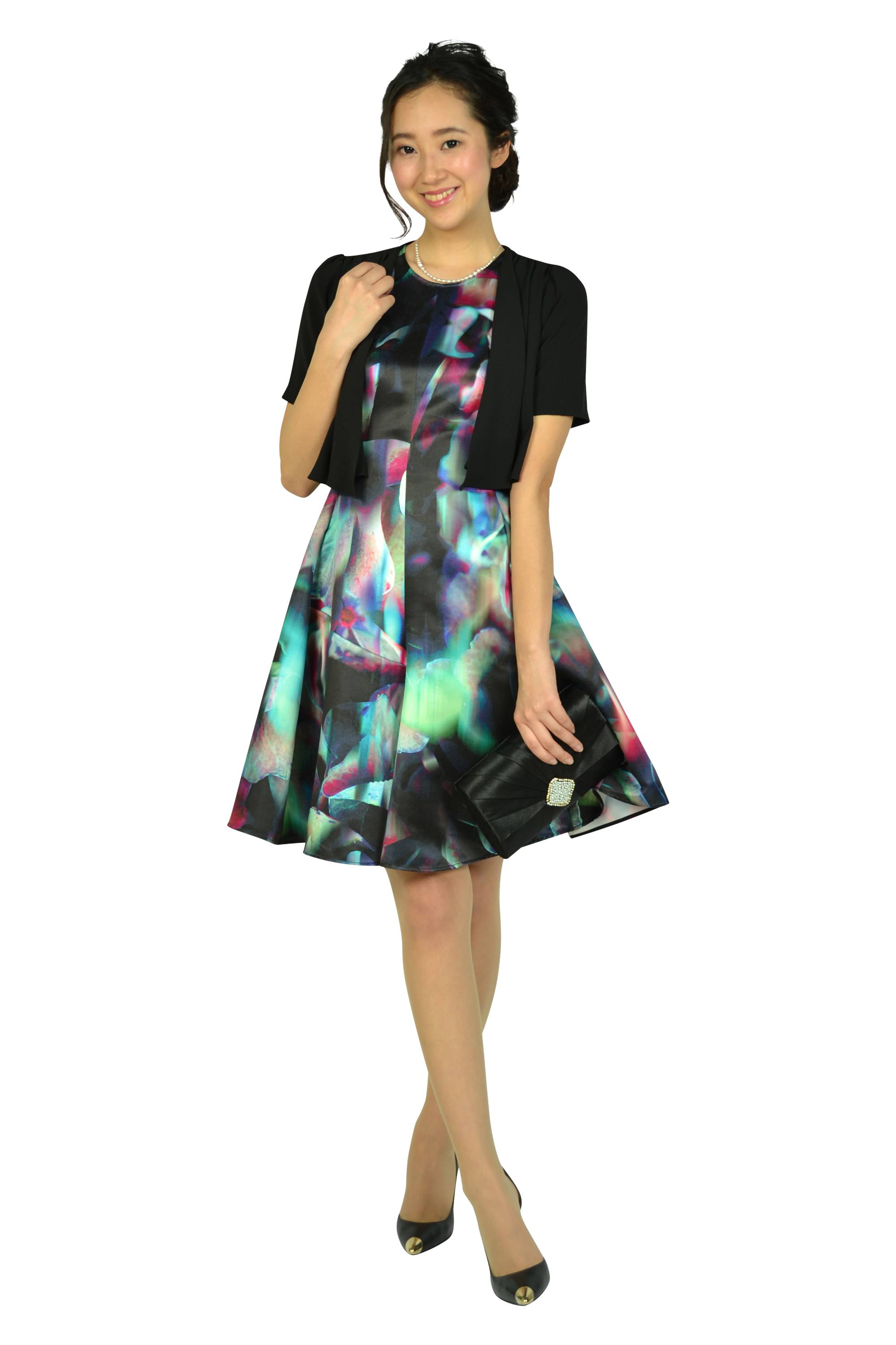 シンプルタックブラックボレロ