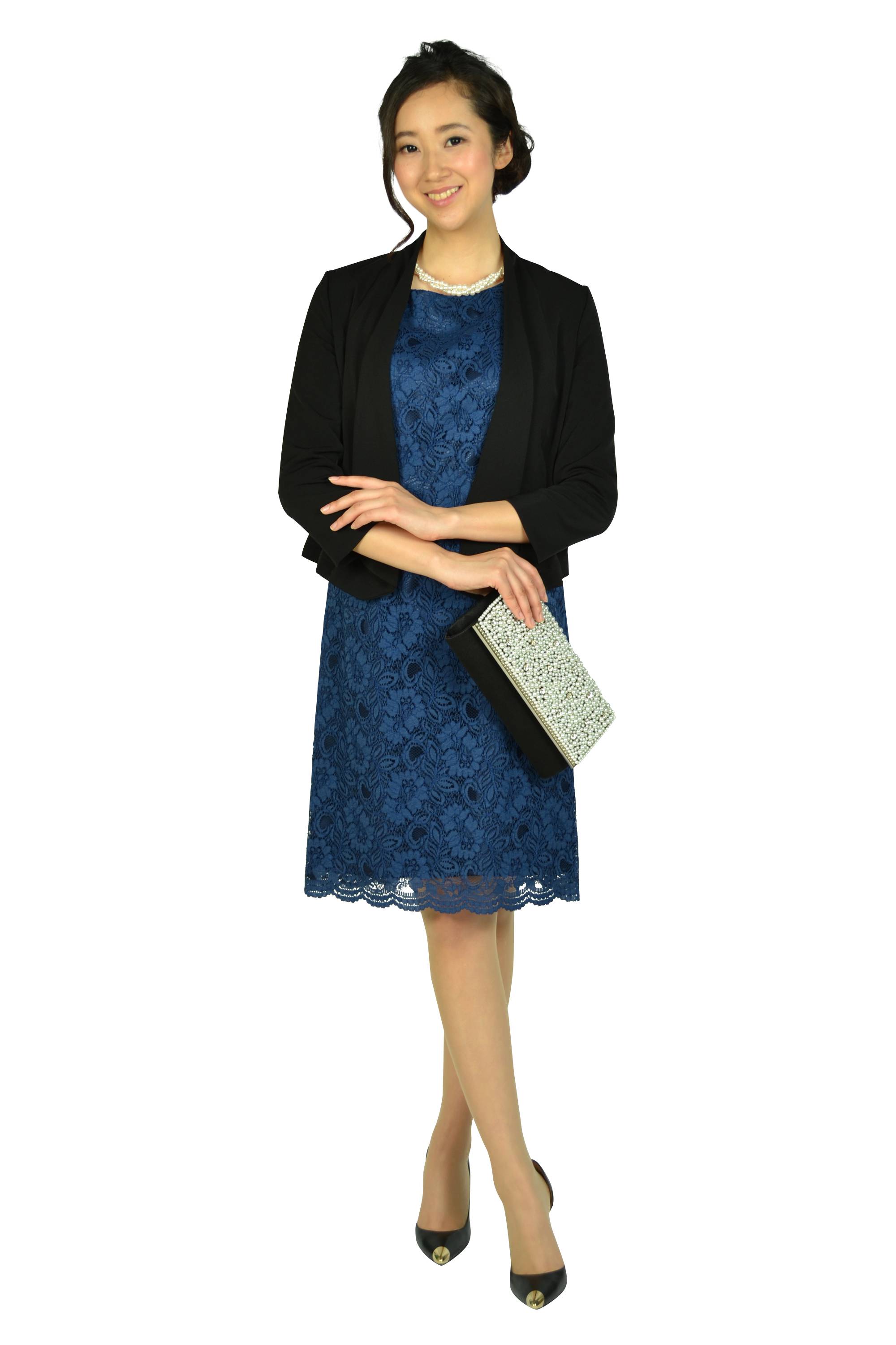 エレガント豪華パールビジュブラックバッグ