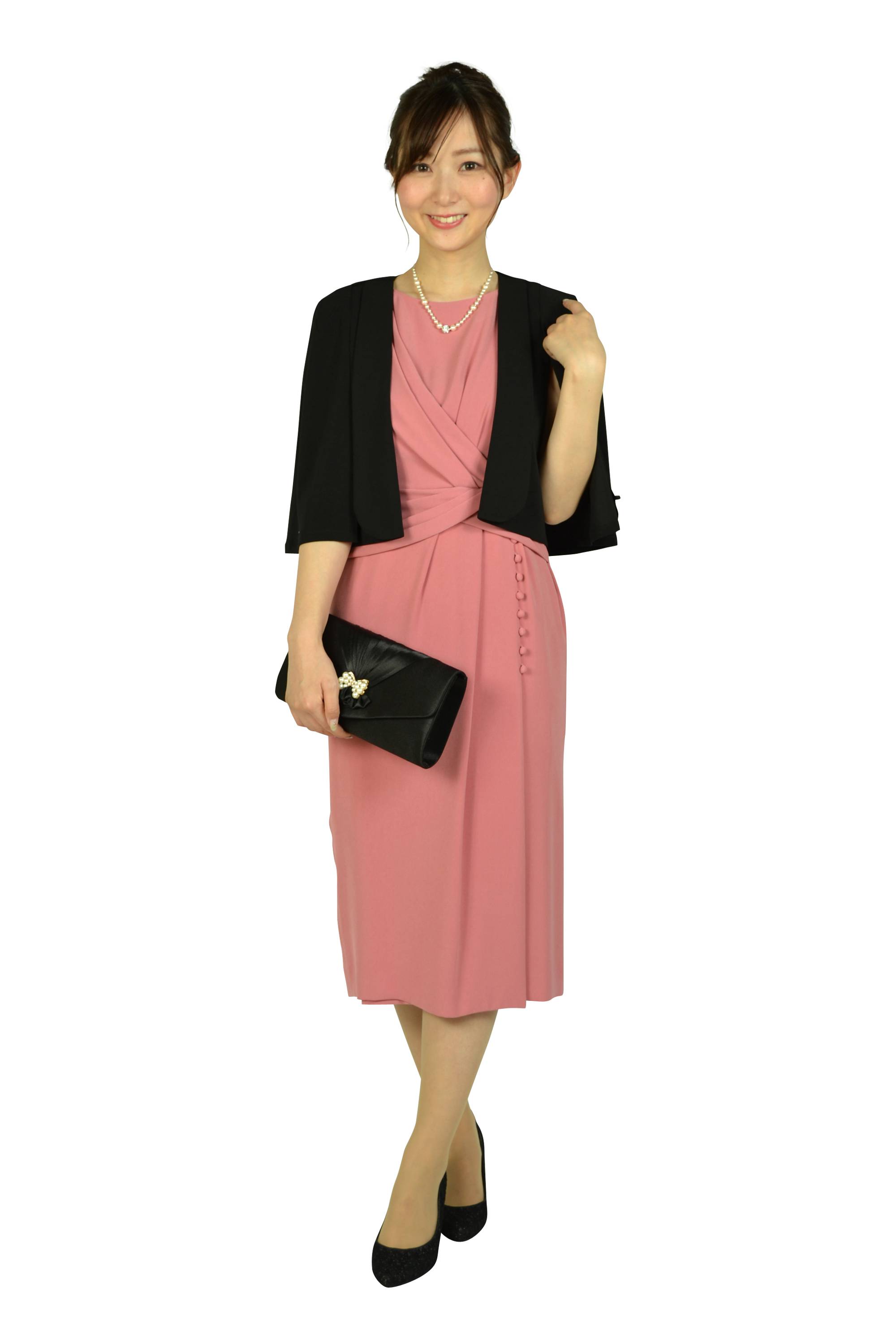 バタフライモチーフブラックバッグ