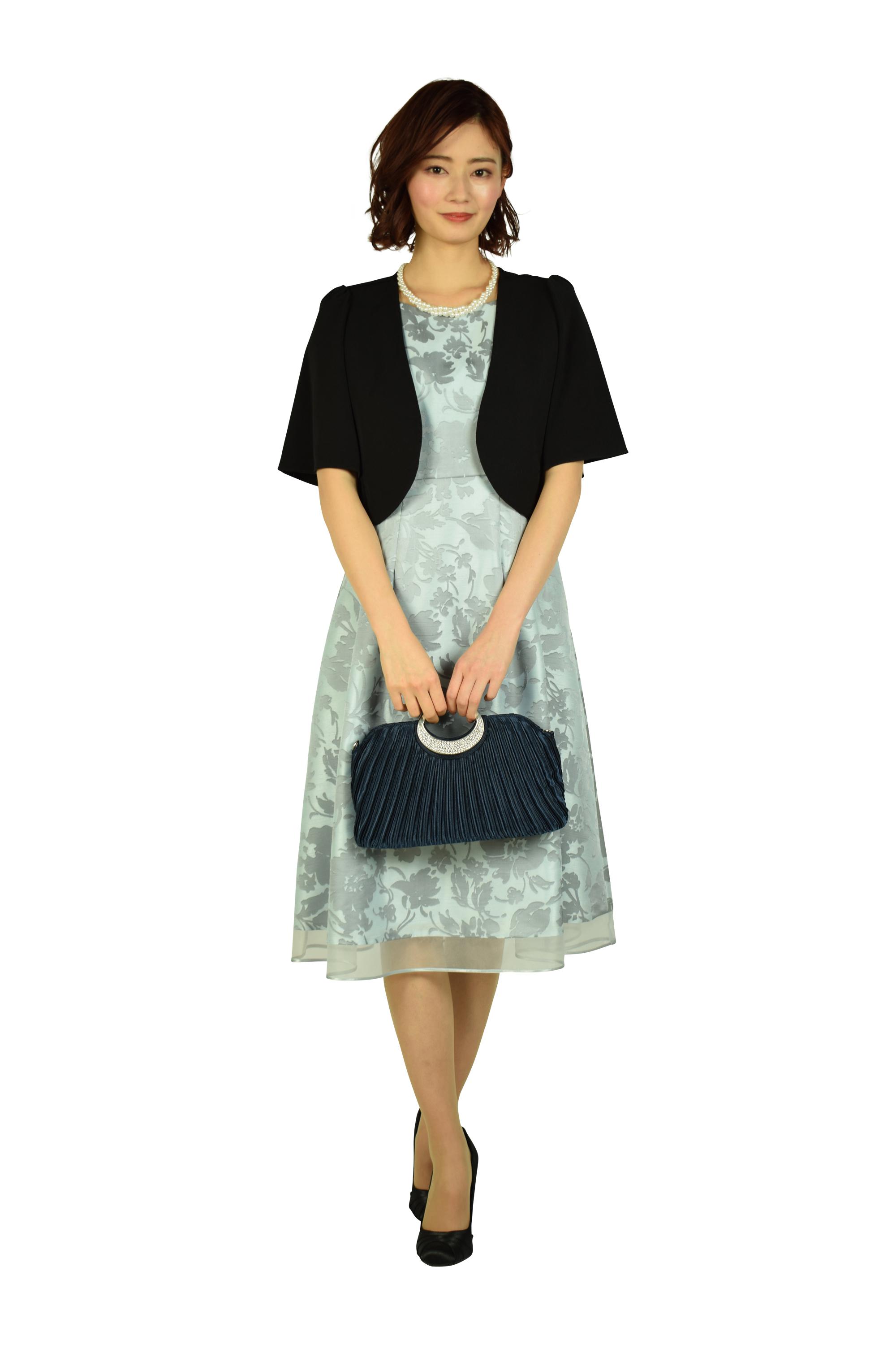 袖フレアブラックボレロ