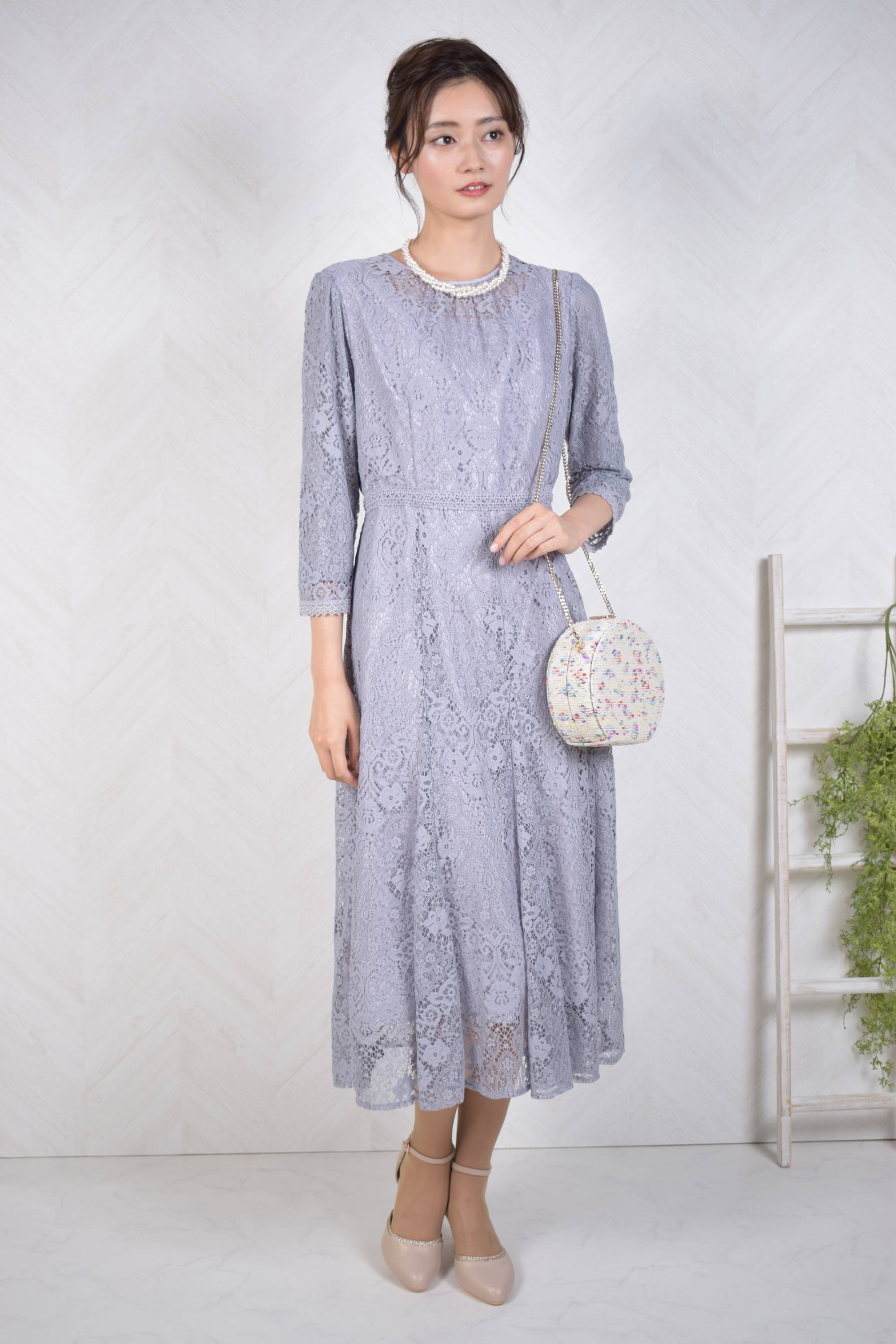 マルチカラー×アイボリーラウンドバッグ