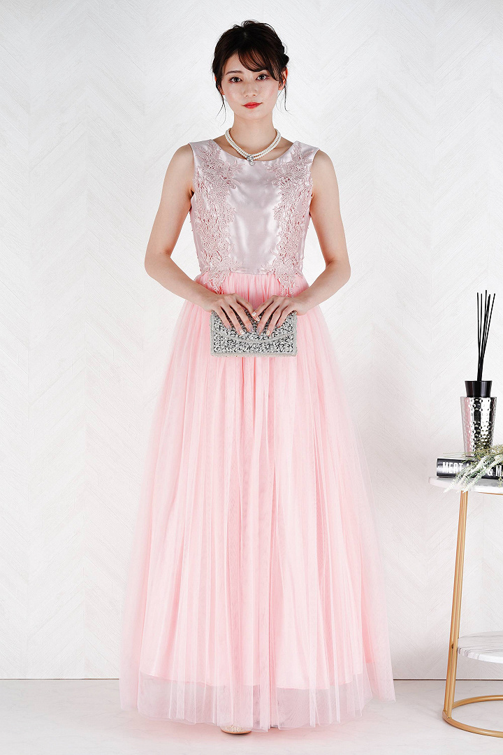 総レースストラップアイボリーパンプス