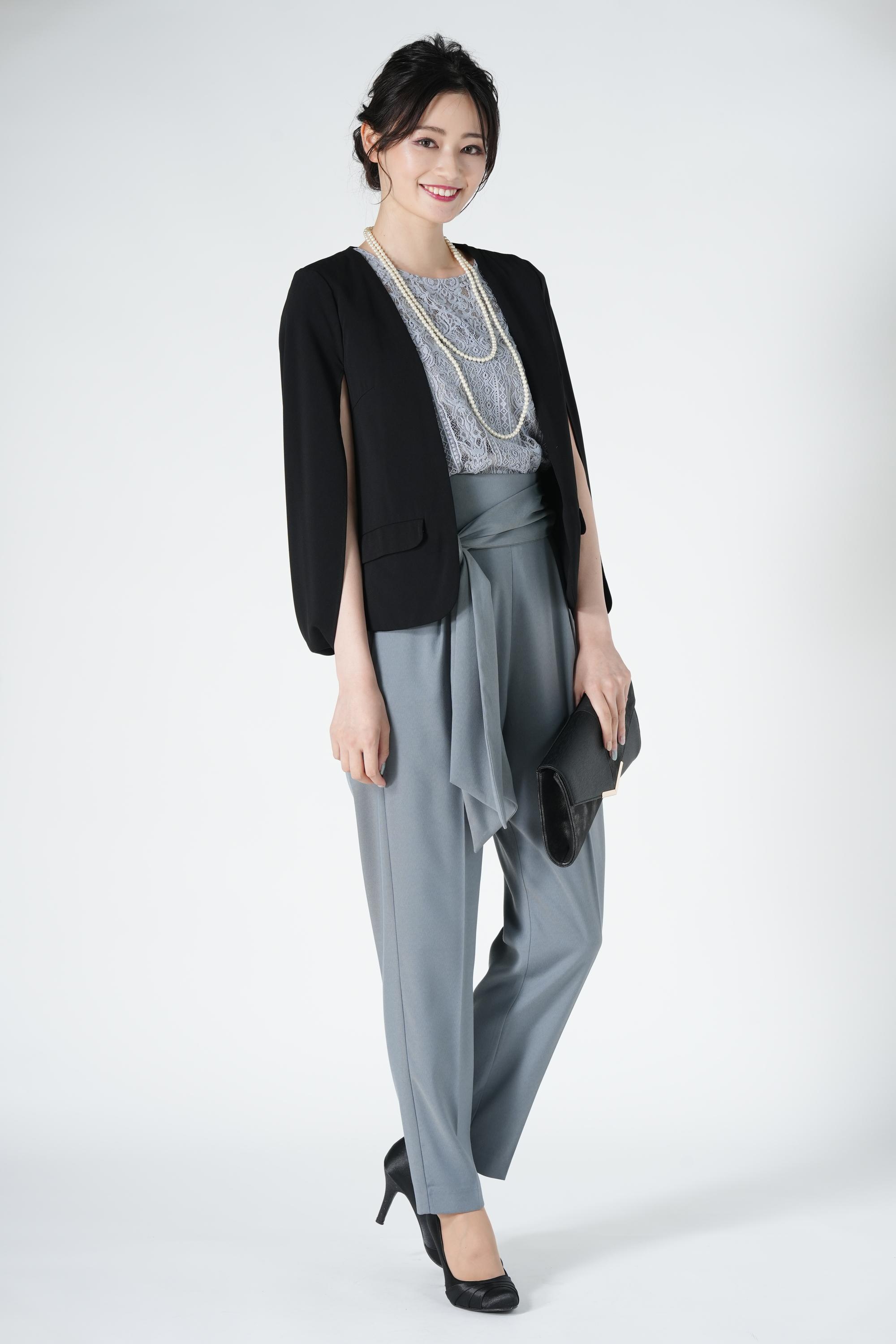 シンプルロングパールネックレス