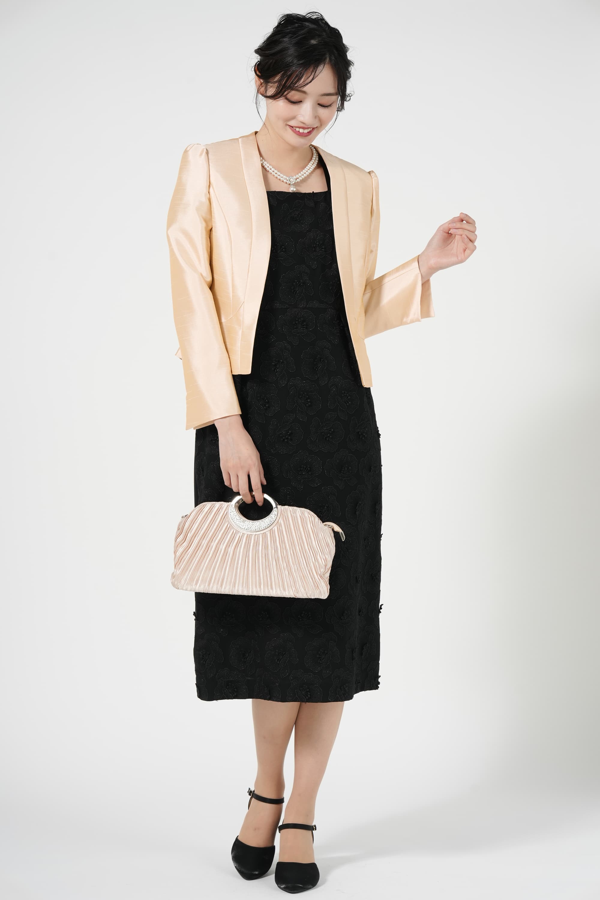 持ち手付きシャンパンバッグ