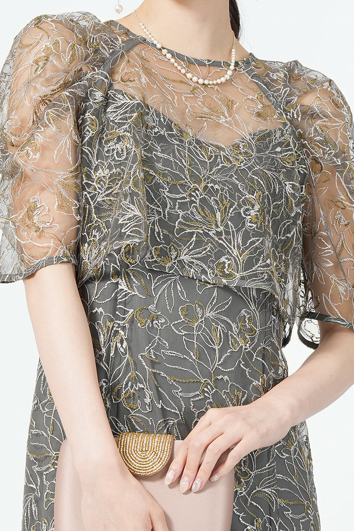 ホールレースモスグレードレス