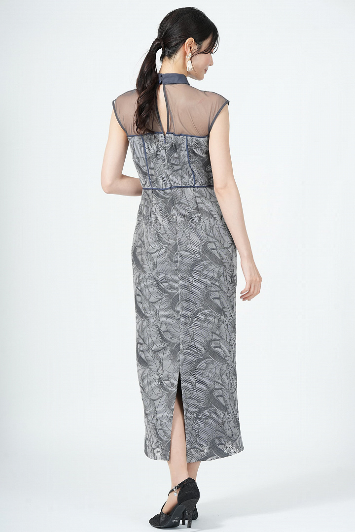 メッシュエンブロイダリーグレードレス