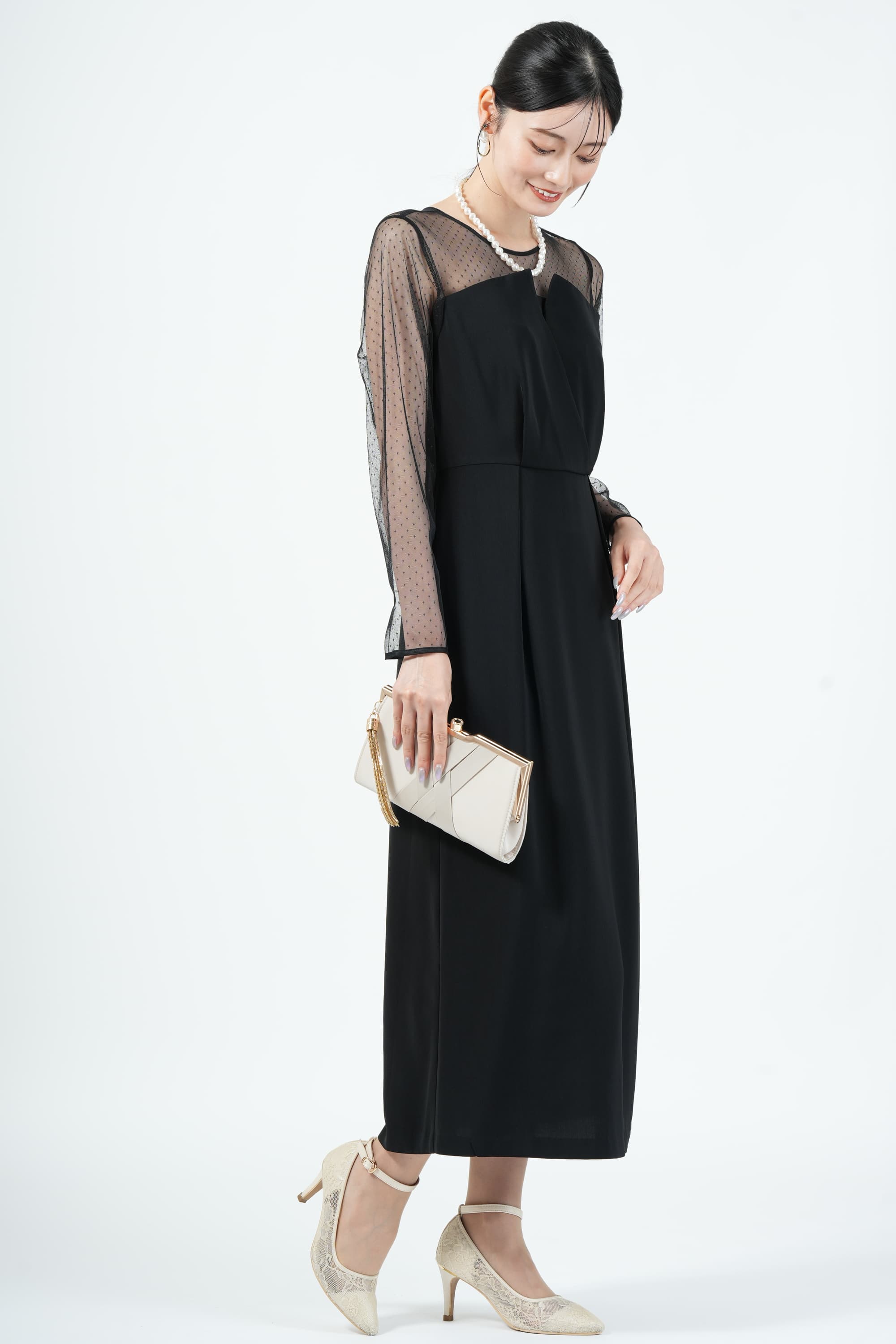 UNITED ARROWS green label relaxing レイヤード風ドット