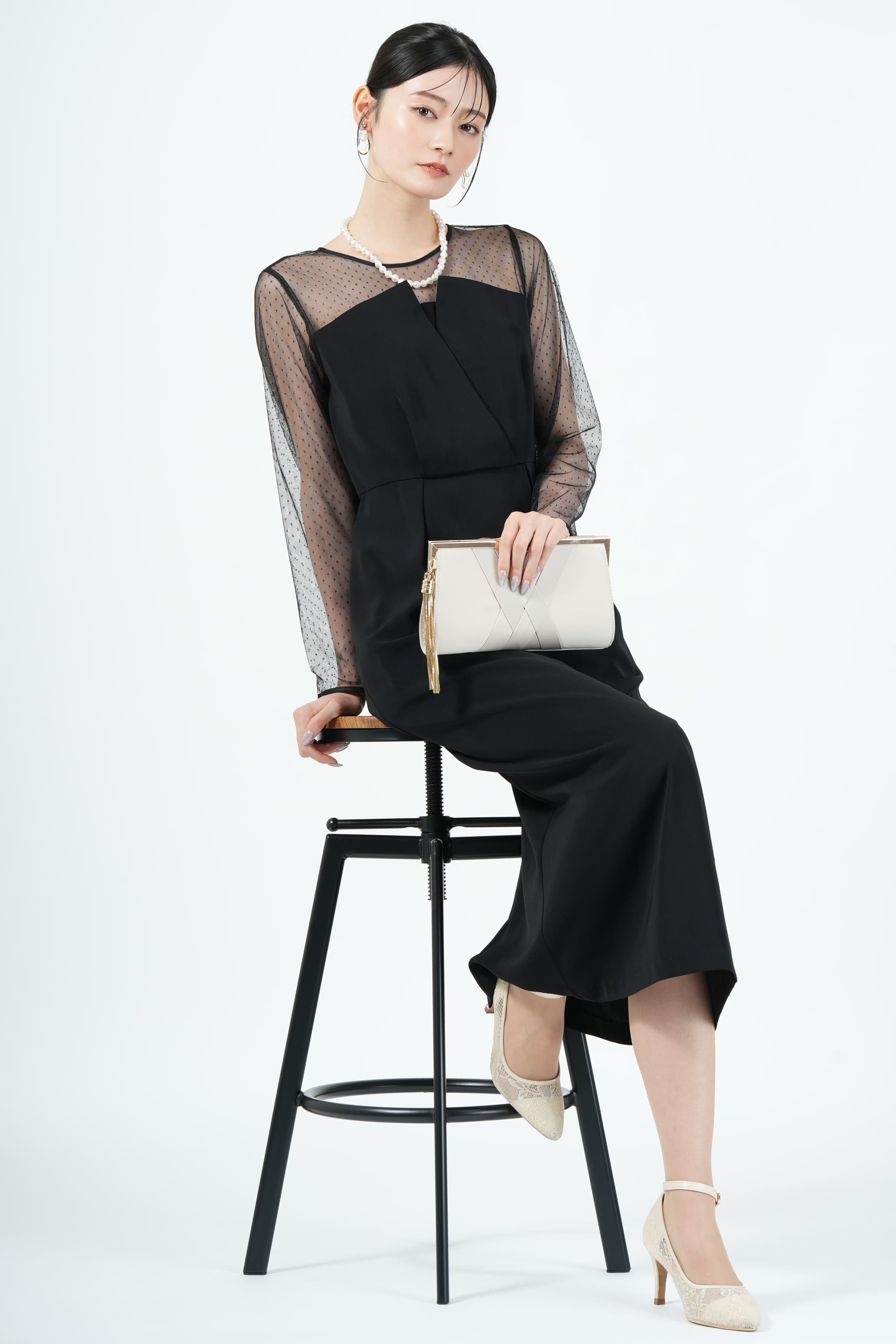 UNITED ARROWS green label relaxing レイヤード風ドット