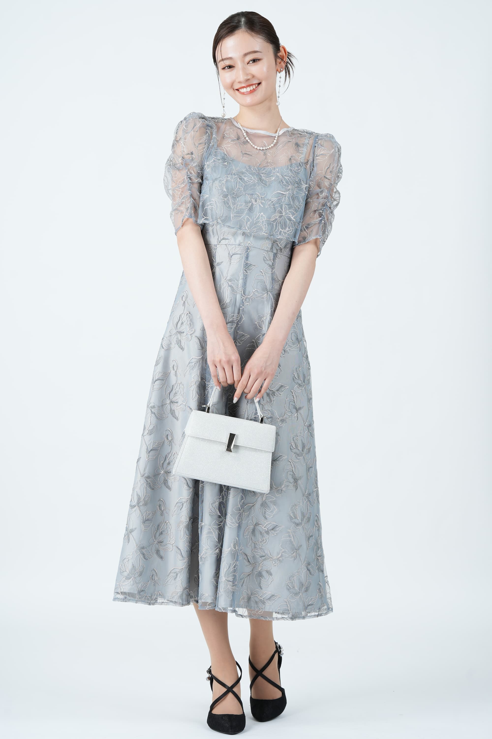 4652 【美品】パラスパレス　オールインワン リネン100％　グレー　S 4652 【美品】パラスパレス オールインワン リネン100％ グレー