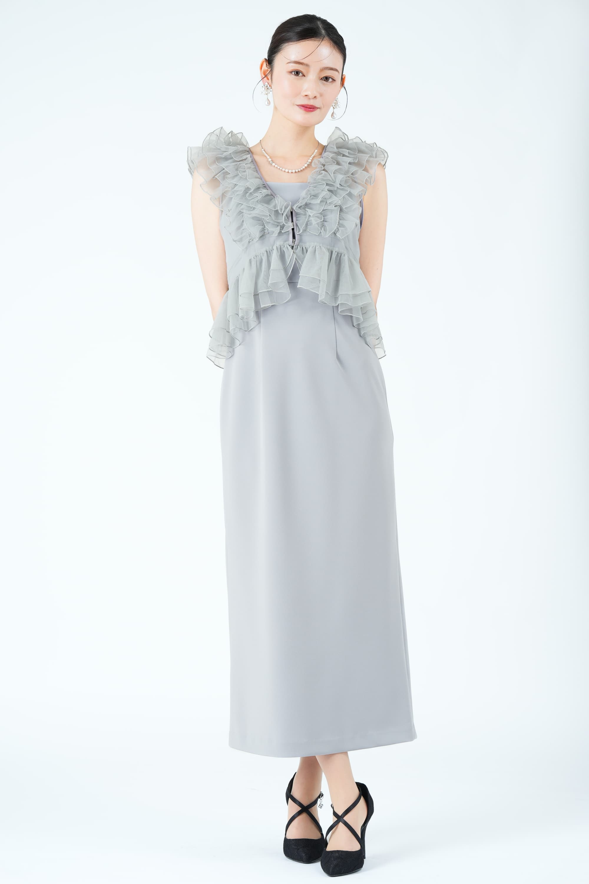 エアリーペプラムグレードレス