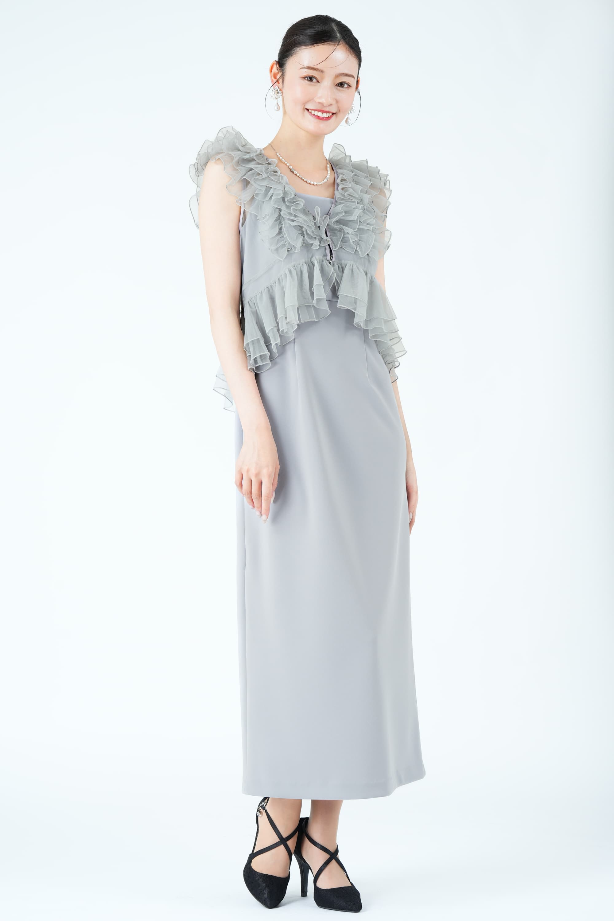 エアリーペプラムグレードレス