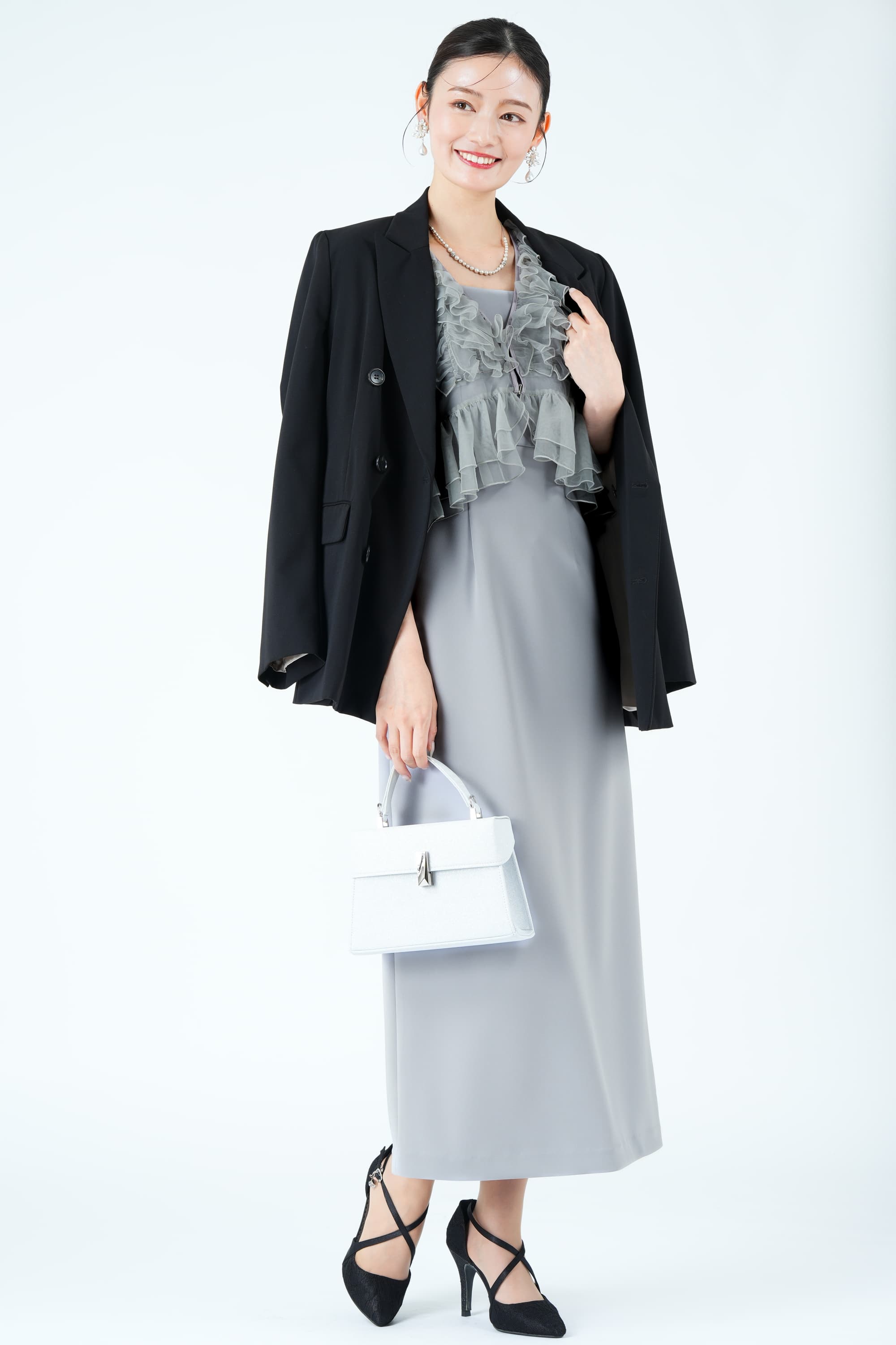 エアリーペプラムグレードレス