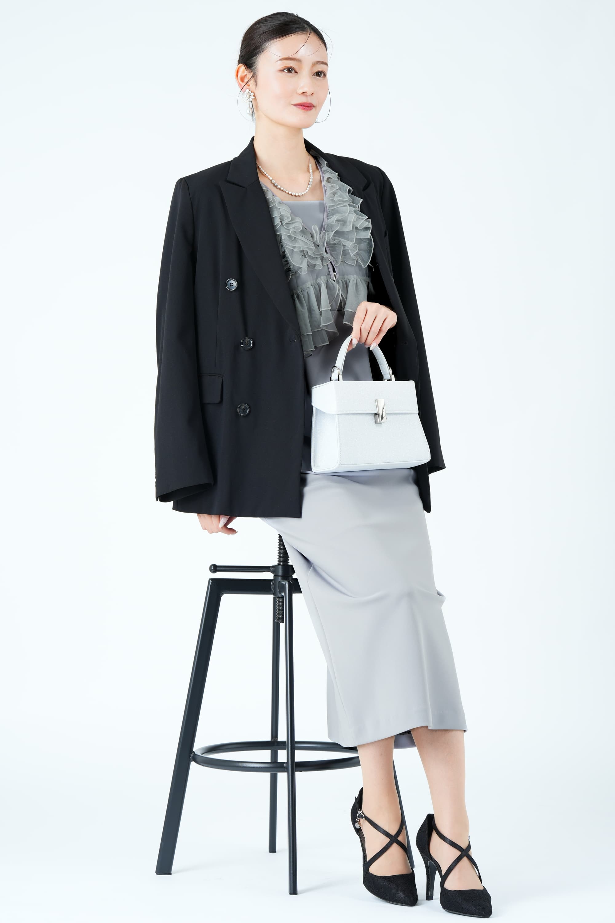 エアリーペプラムグレードレス