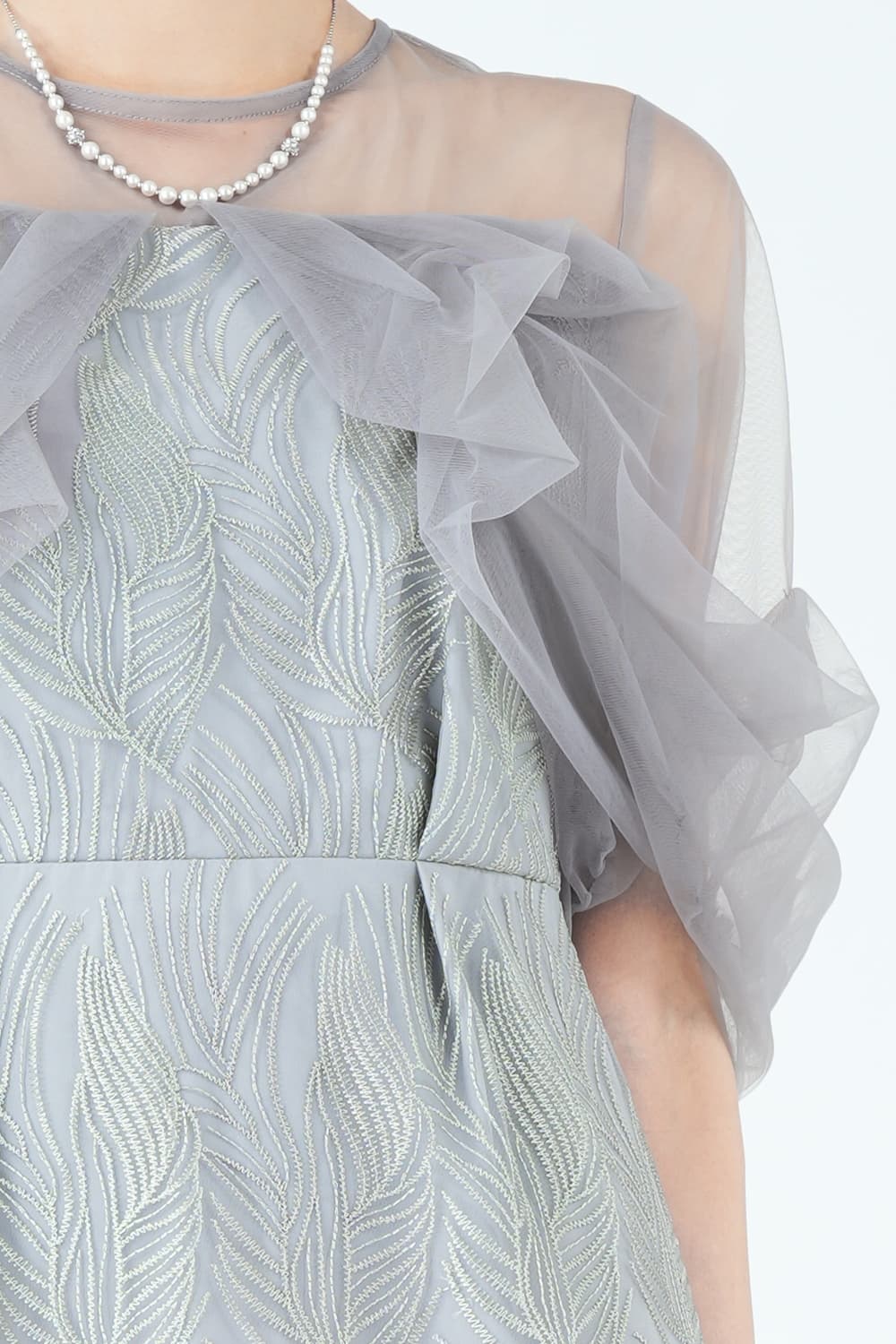 ツイストエアリーペンシルグレードレス