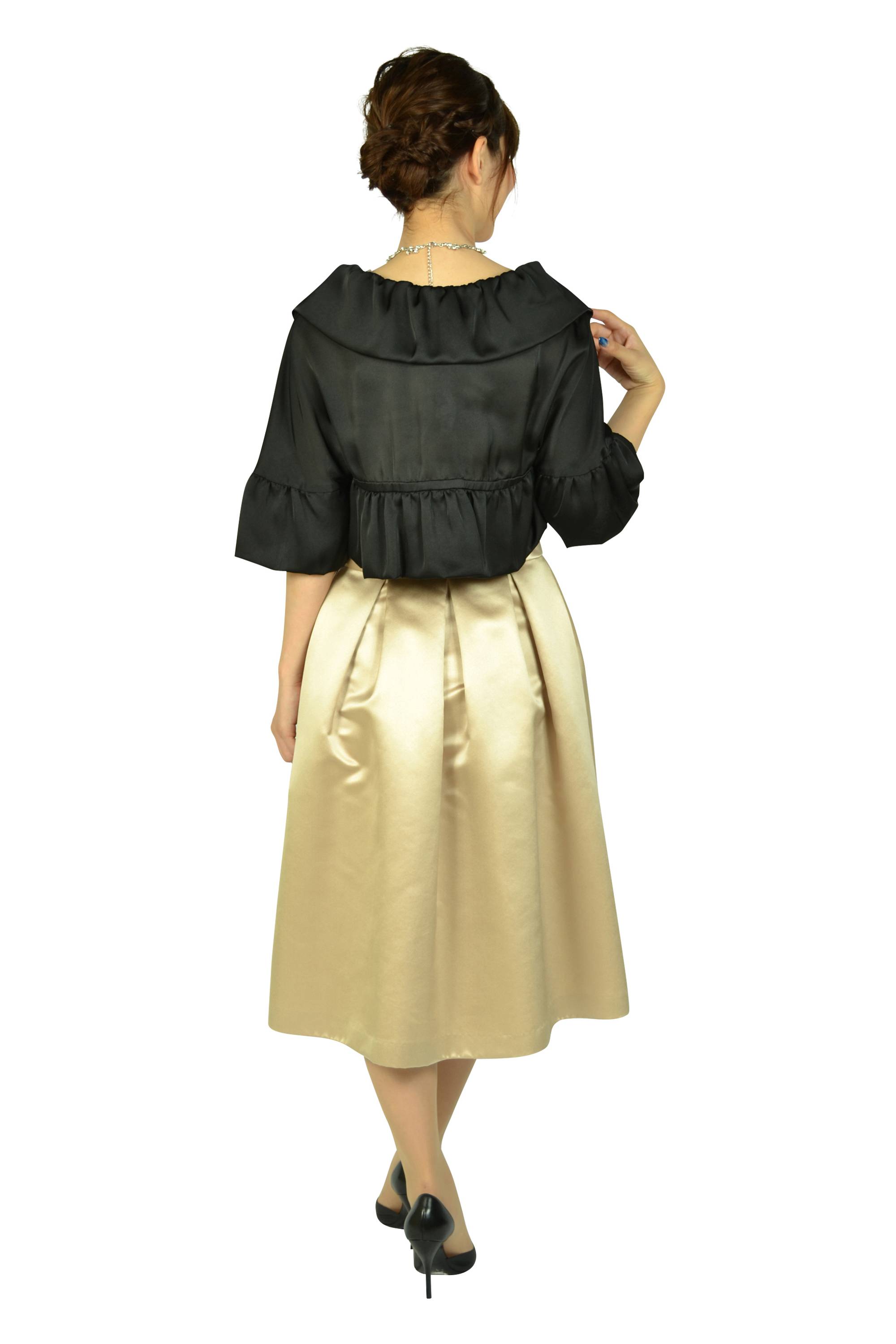 シャンパンミディドレスセット