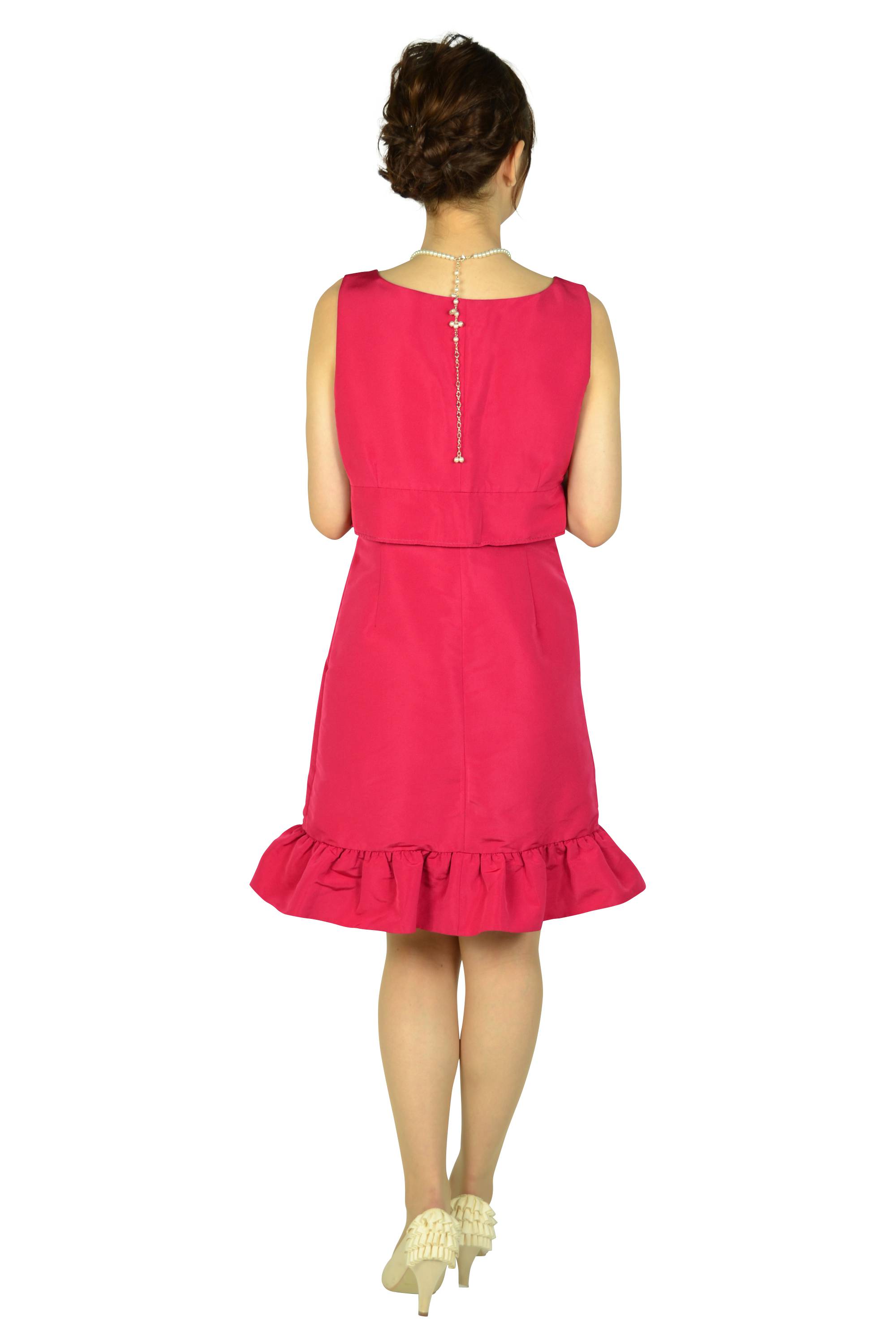 フューシャピンクリボンドレスセット