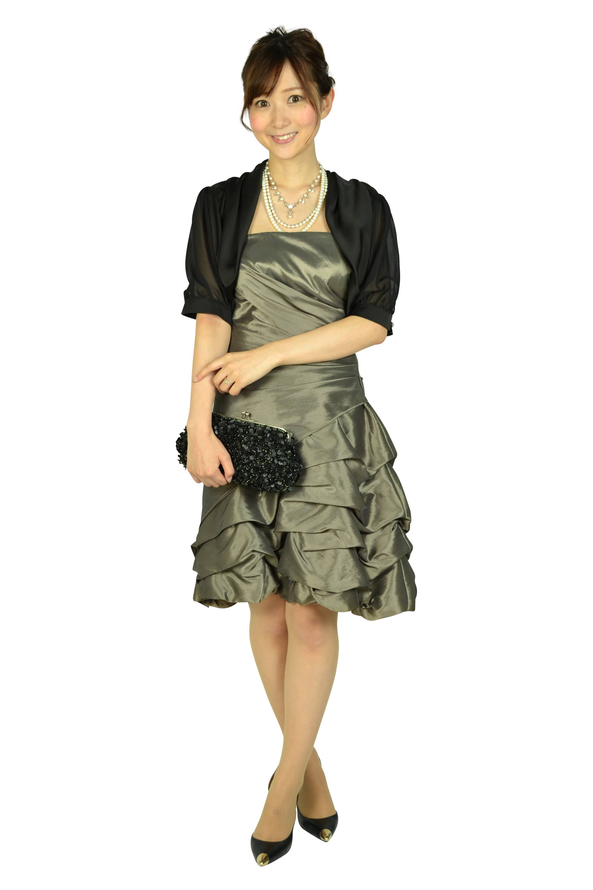 クリアスパンコールブラックバッグ