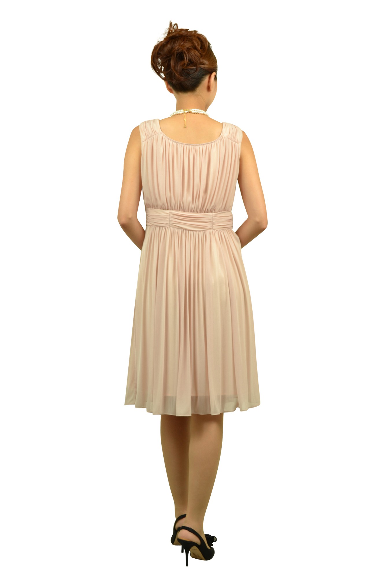 フェミニンピンクドレスセット