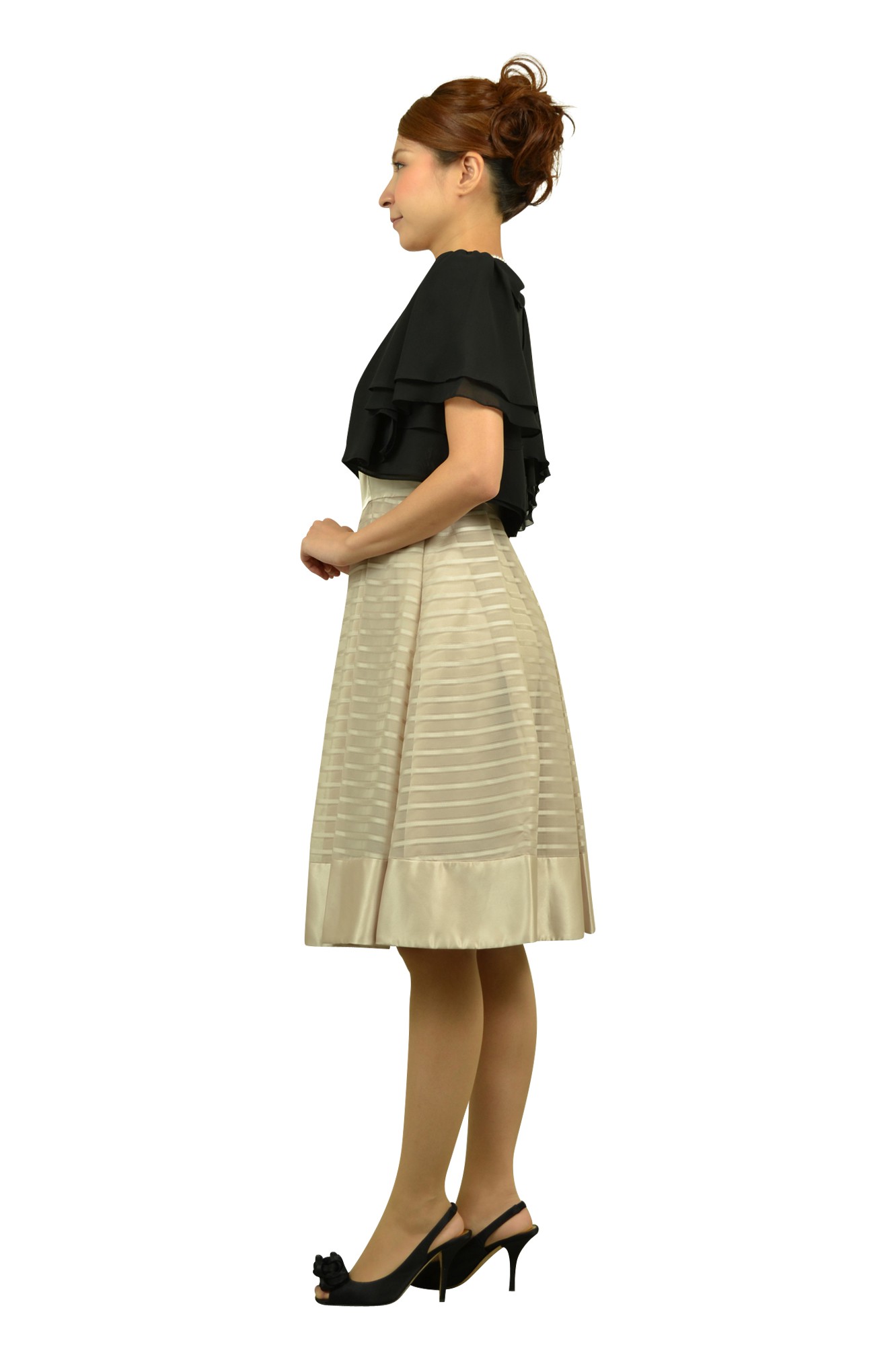 シャンパンフレアドレスセット