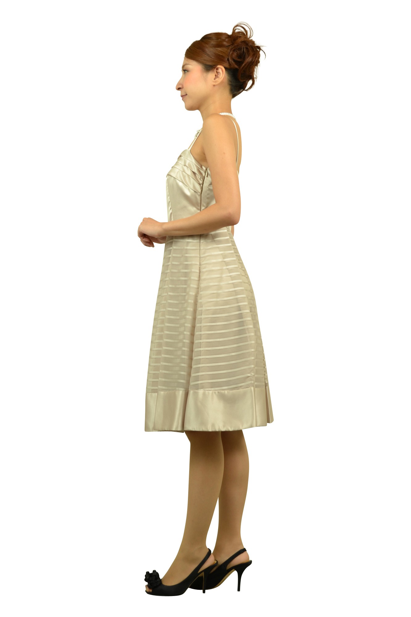 シャンパンフレアドレスセット