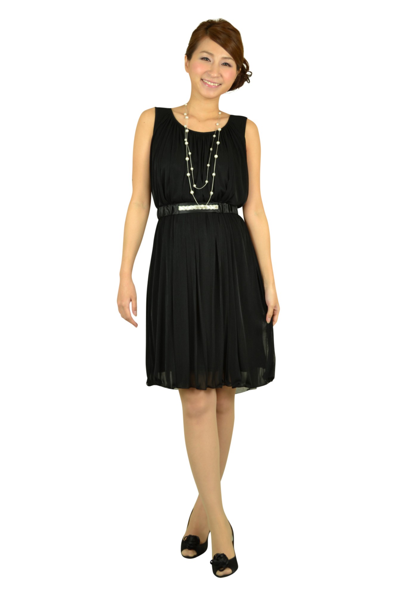 シンプルウエストマークドレスセット