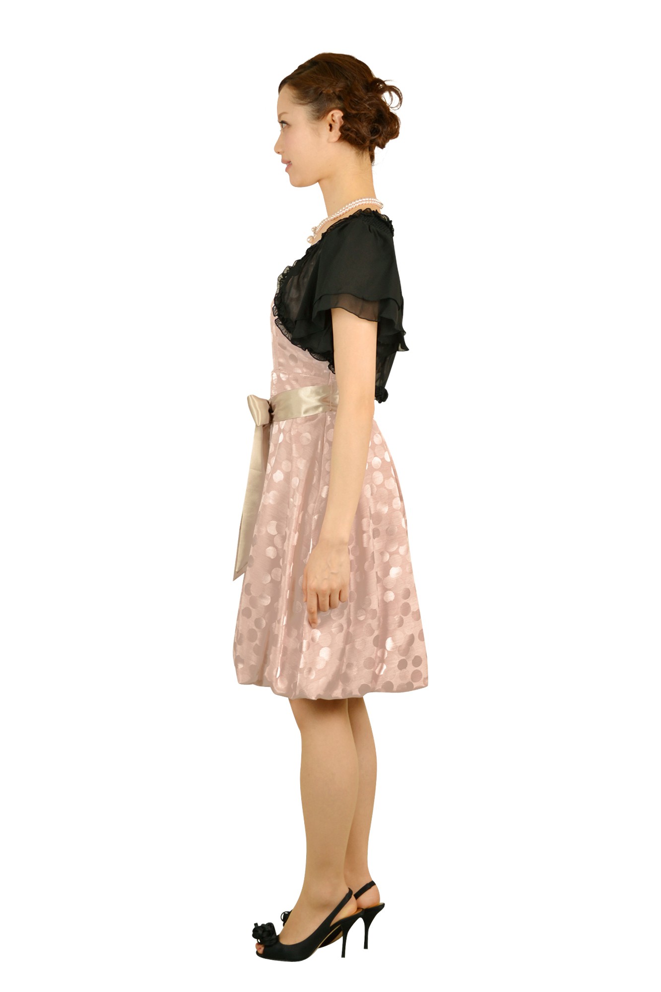 ピンクドットバルーンドレスセット