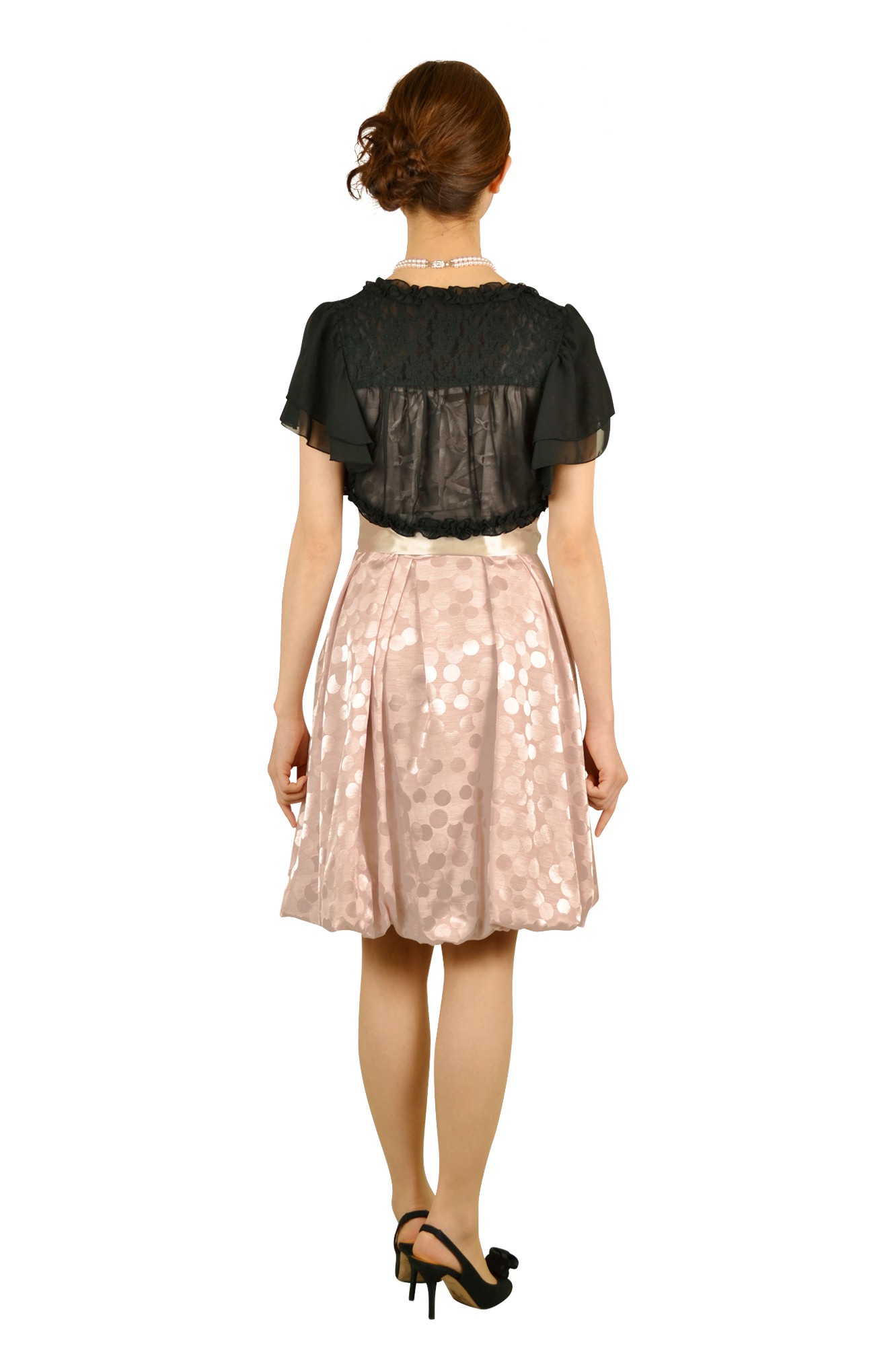 ピンクドットバルーンドレスセット