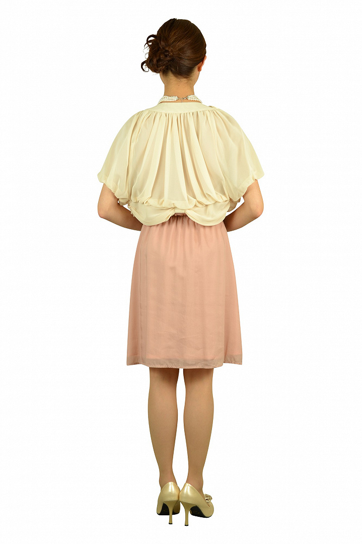 柔らかピンクドレスセット