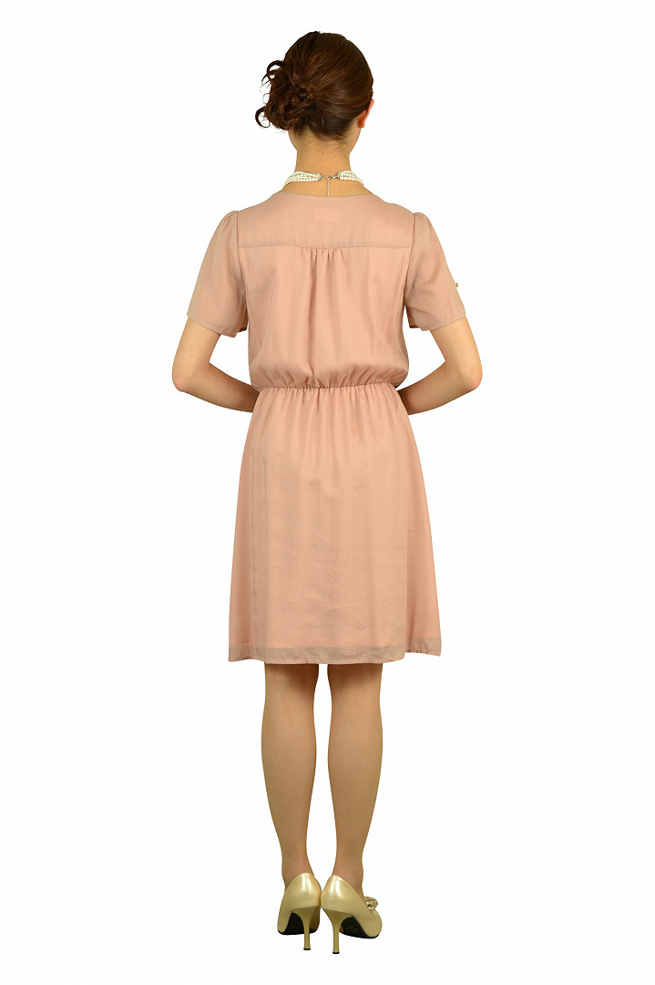 柔らかピンクドレスセット