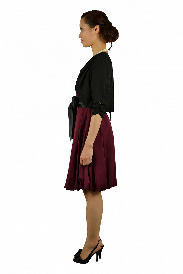 ボルドーフィットアンドフレアセット