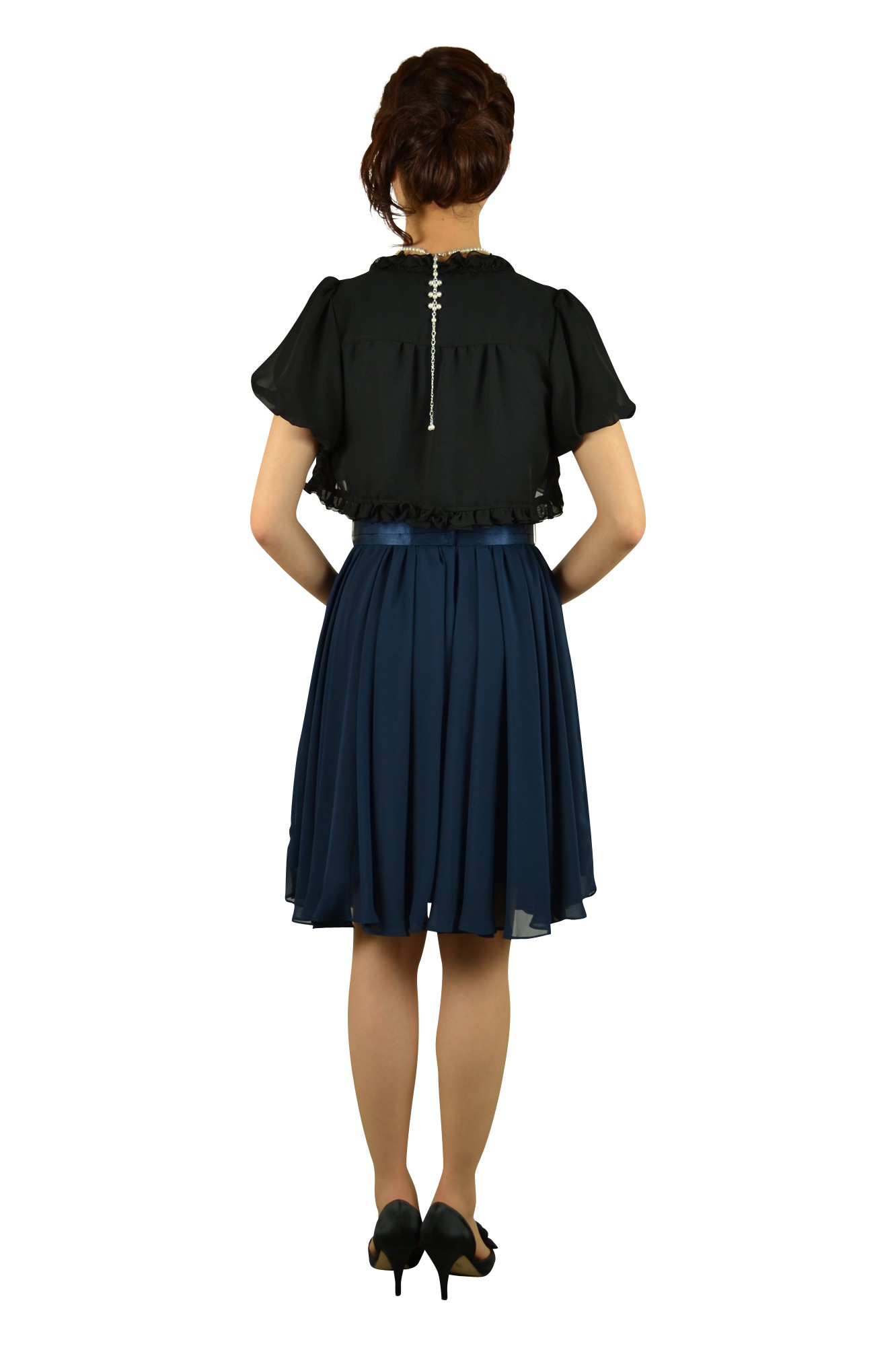 ウエストマークネイビードレスセット