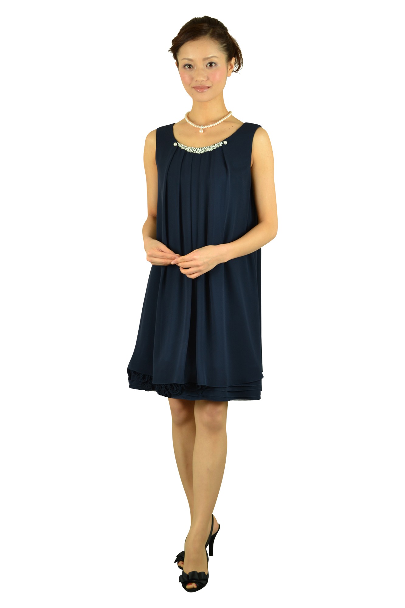 ネイビーセットアップドレスセット