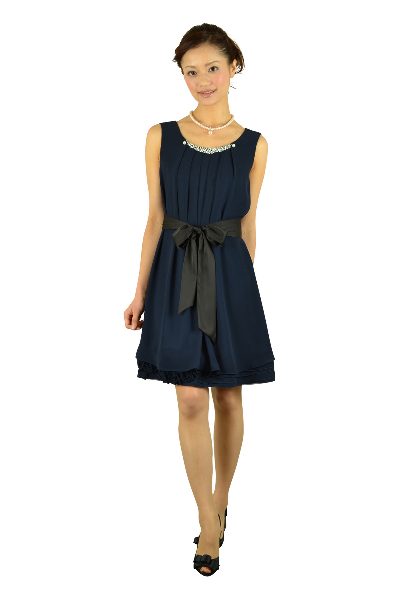 ネイビーセットアップドレスセット